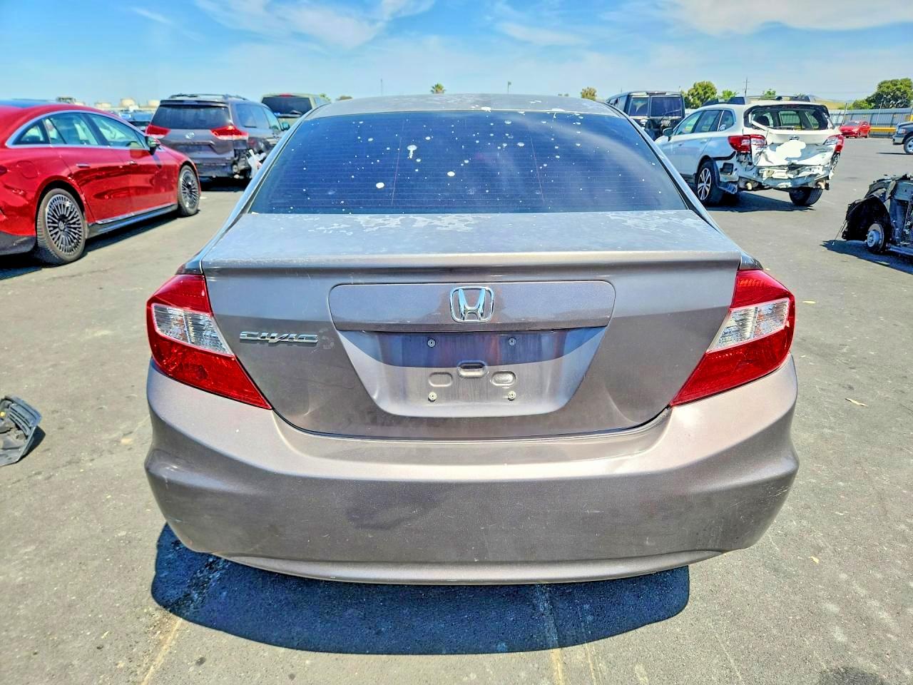 2012 Honda Civic Ex Коричневый vin: 2HGFB2F8XCH588035