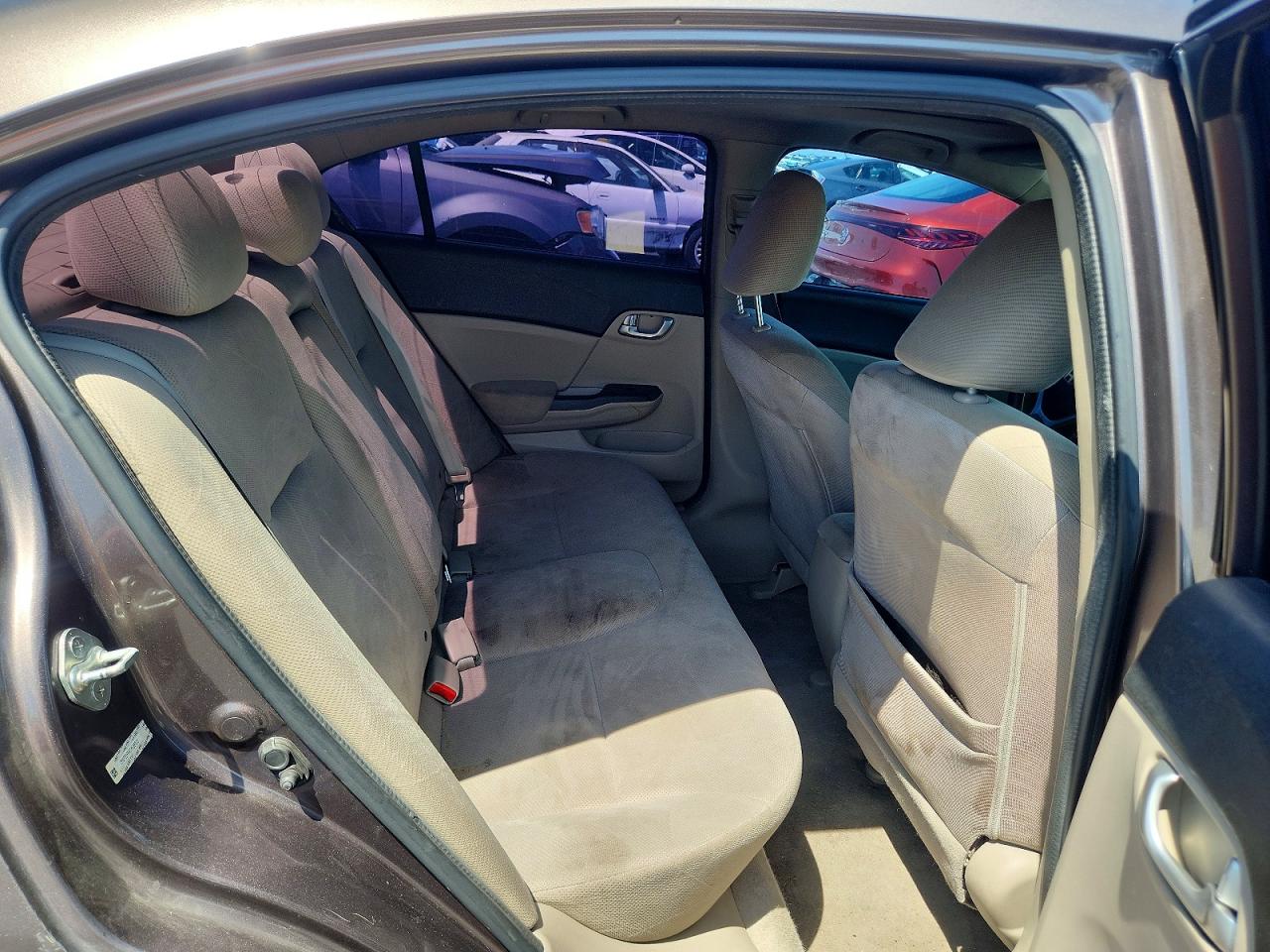 2012 Honda Civic Ex Коричневый vin: 2HGFB2F8XCH588035