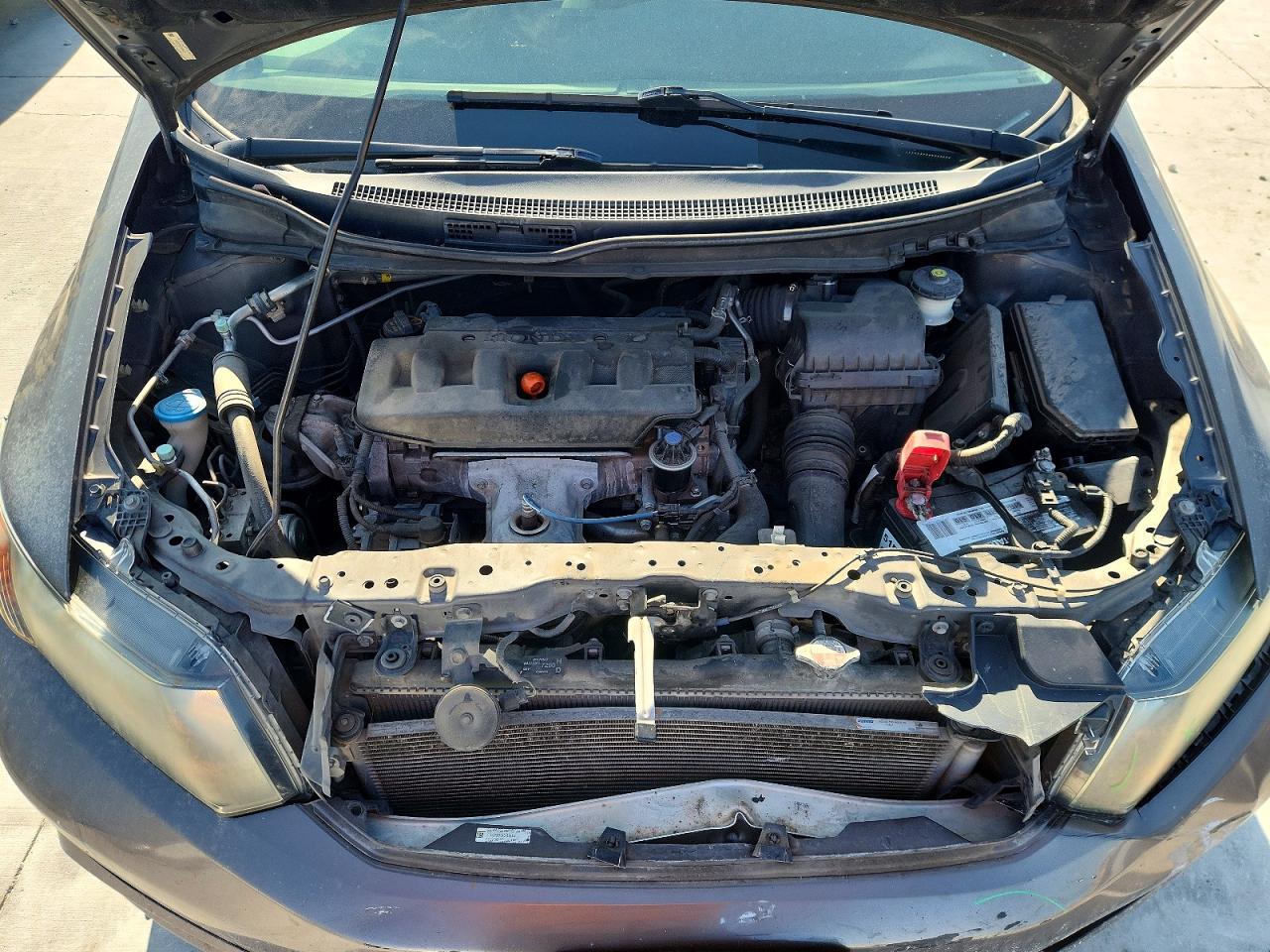 2012 Honda Civic Ex Gray vin: 2HGFB2F8XCH594434