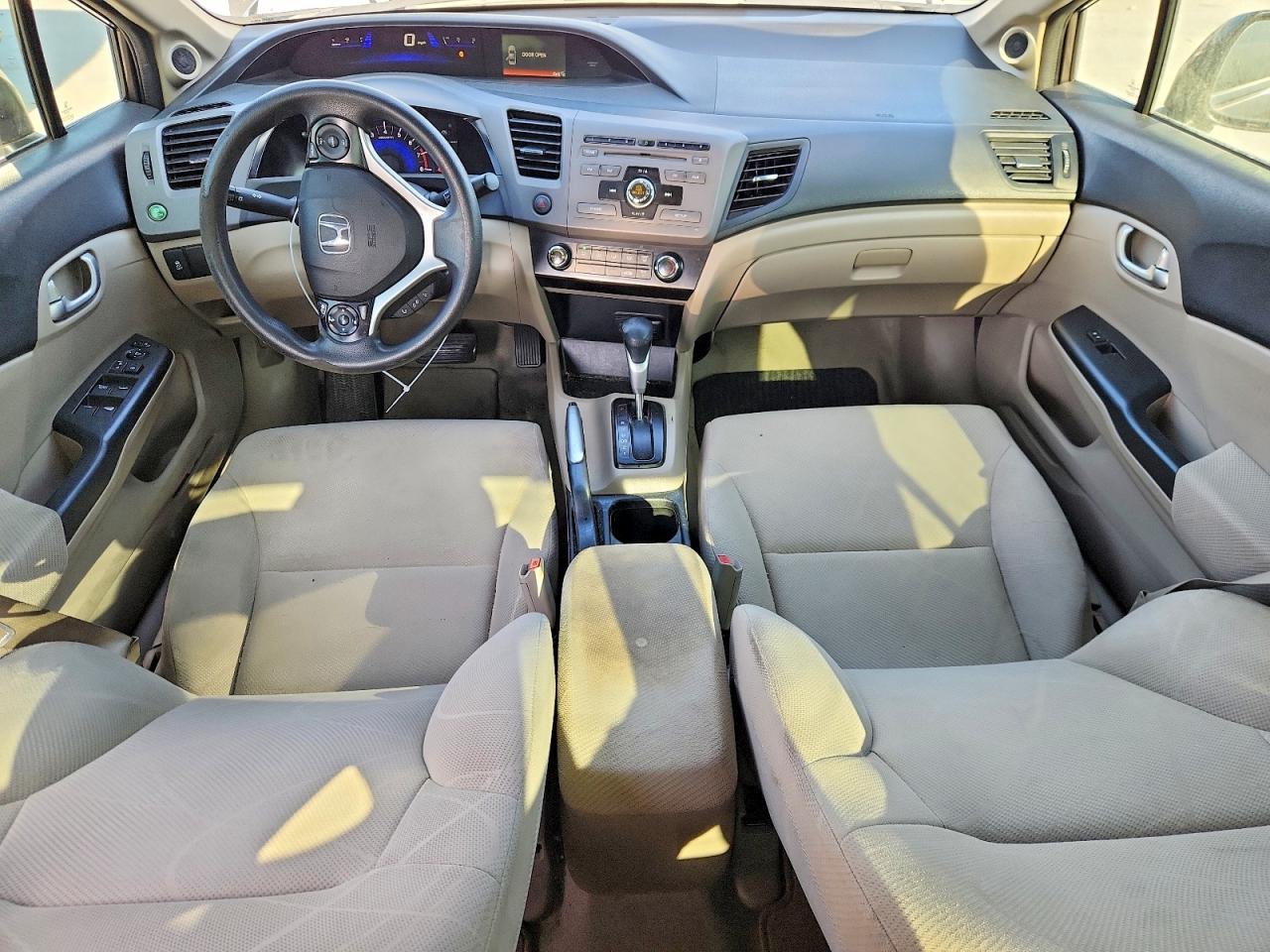 2012 Honda Civic Ex Gray vin: 2HGFB2F8XCH594434