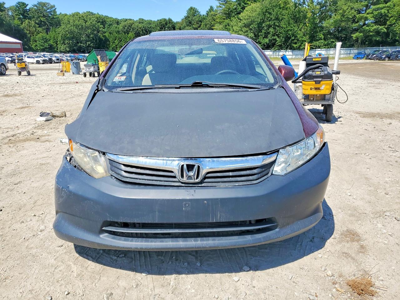 2012 Honda Civic Ex Two Tone vin: 2HGFB2F8XCH600927