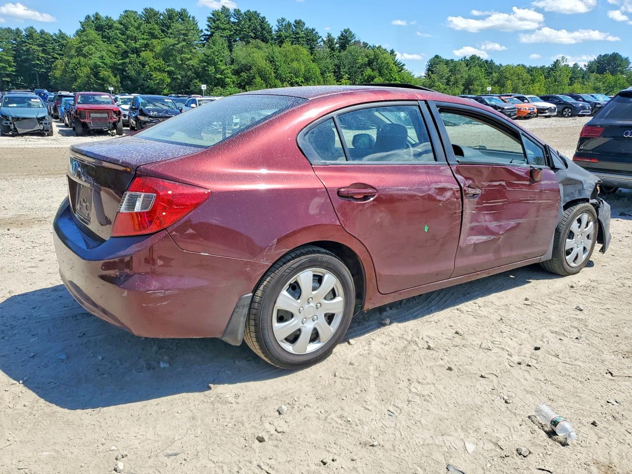 2012 Honda Civic Ex Two Tone vin: 2HGFB2F8XCH600927