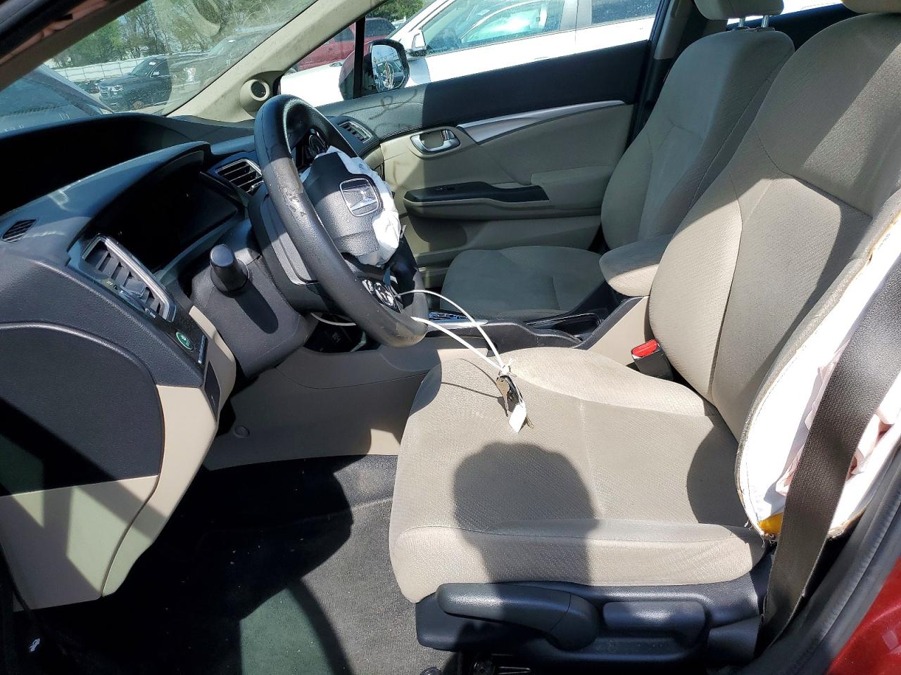 2013 Honda Civic Ex Maroon vin: 2HGFB2F8XDH526264