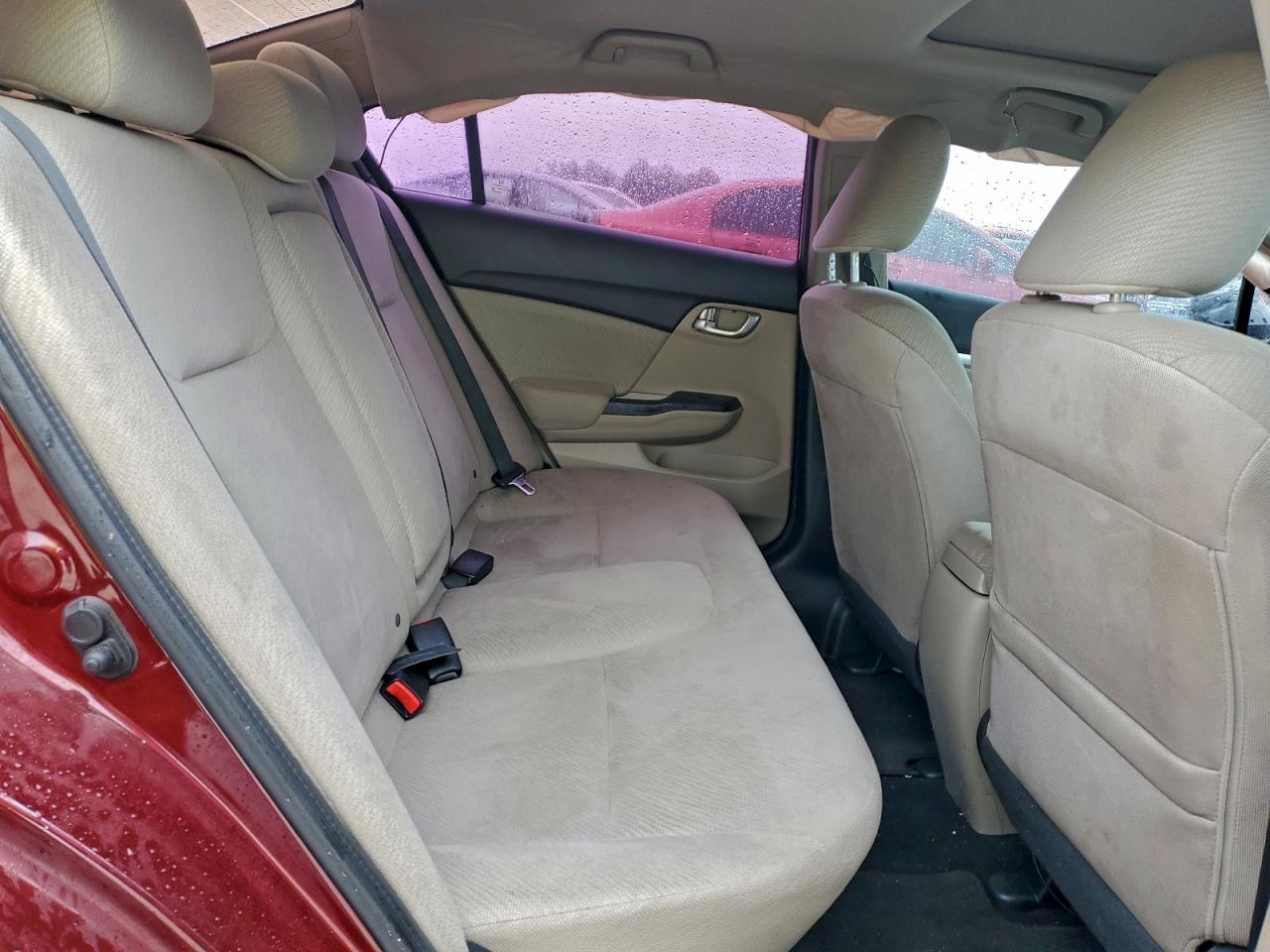 2013 Honda Civic Ex Maroon vin: 2HGFB2F8XDH535871
