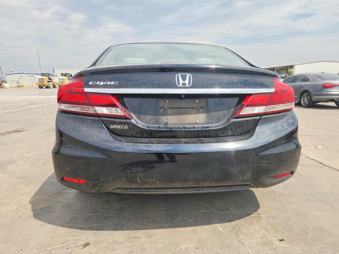 2014 Honda Civic Ex Black vin: 2HGFB2F8XEH554583