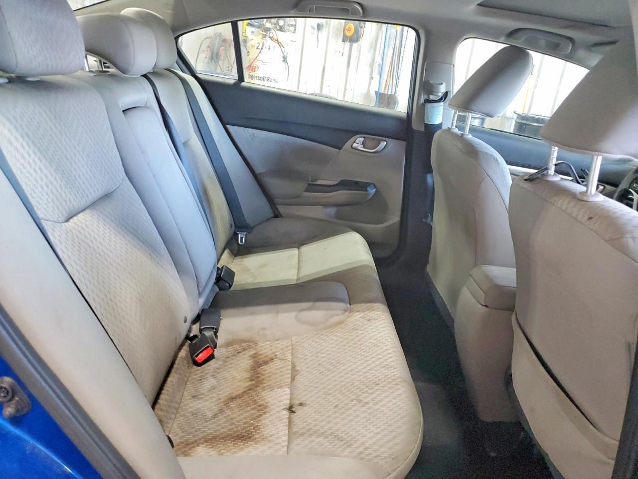 2015 Honda Civic Ex Синий vin: 2HGFB2F8XFH506096