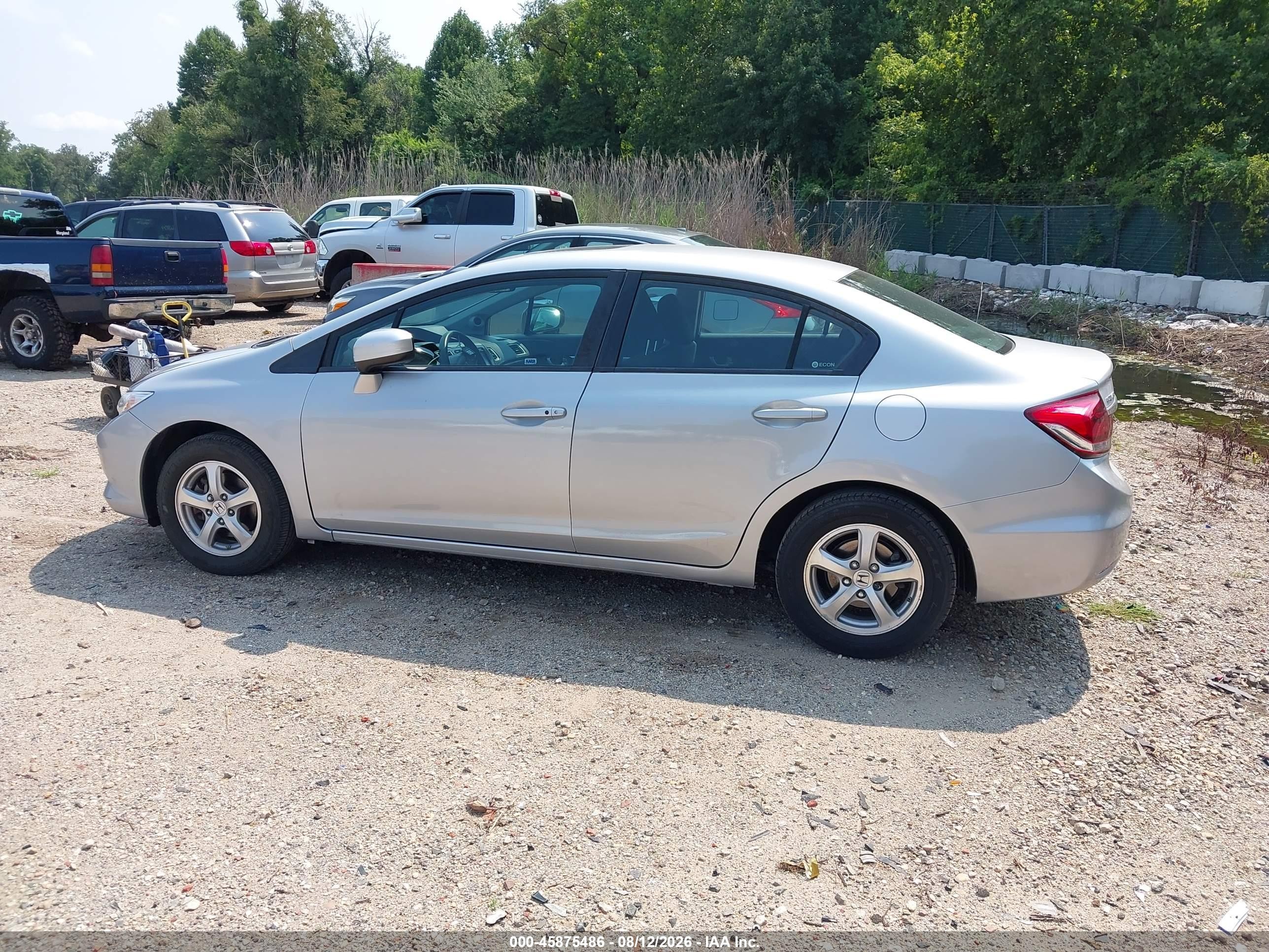 2015 Honda Civic Ex Silver vin: 2HGFB2F8XFH516014
