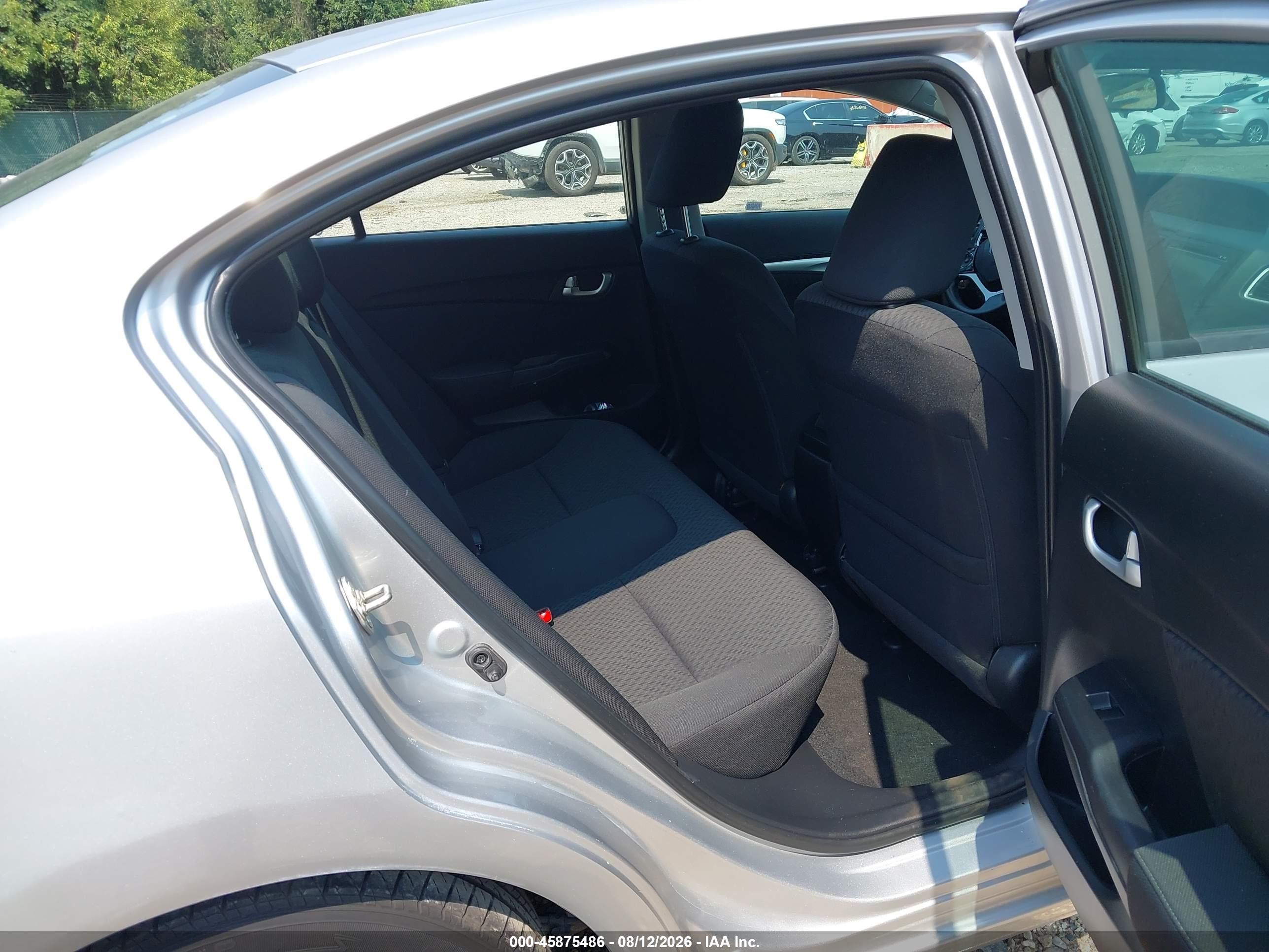 2015 Honda Civic Ex Silver vin: 2HGFB2F8XFH516014