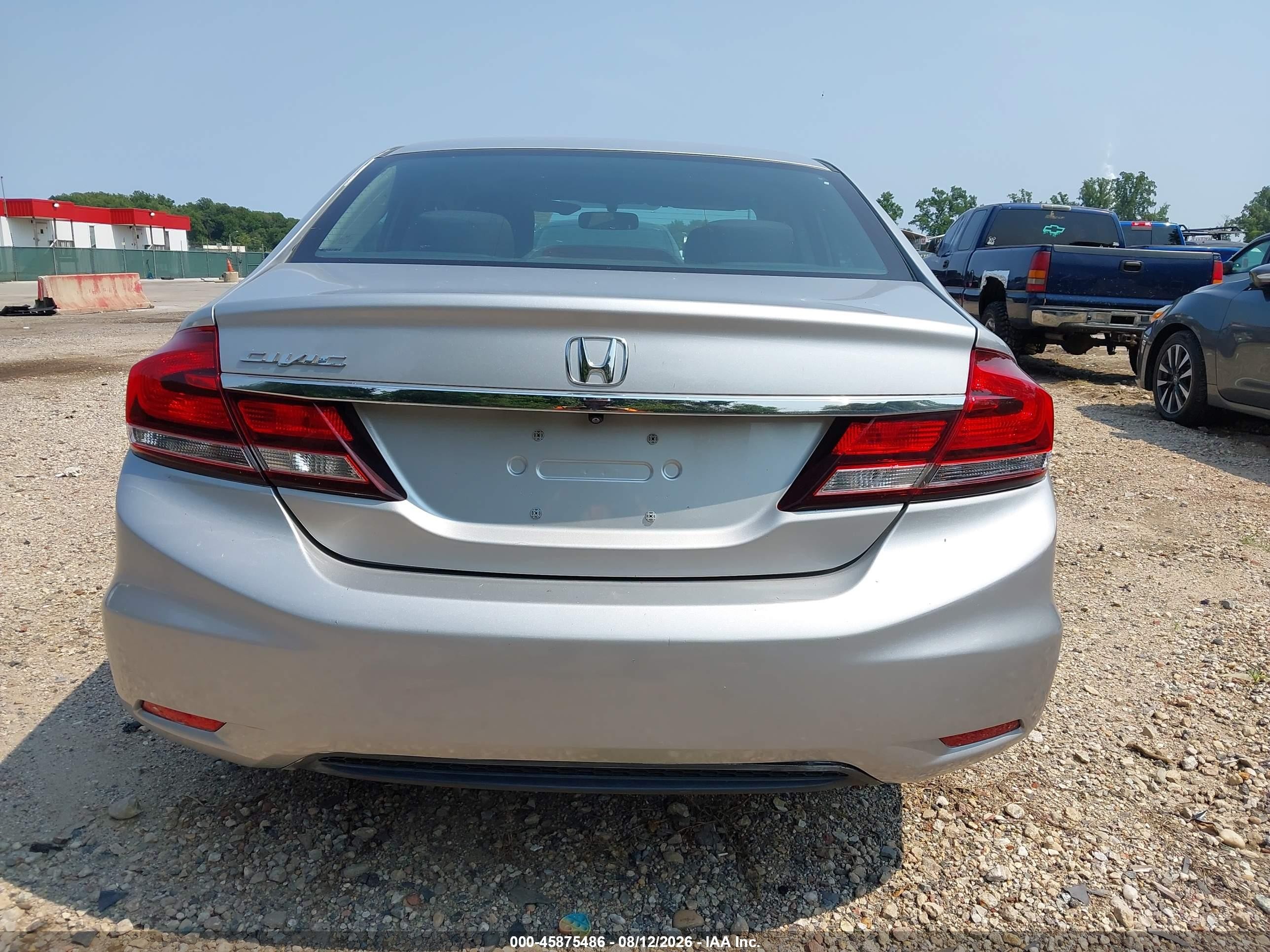 2015 Honda Civic Ex Silver vin: 2HGFB2F8XFH516014