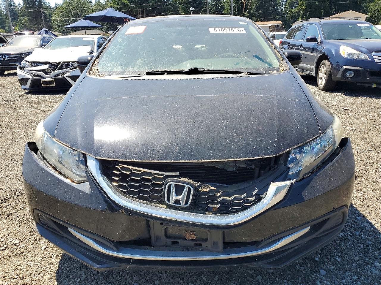 2015 Honda Civic Ex Black vin: 2HGFB2F8XFH529832