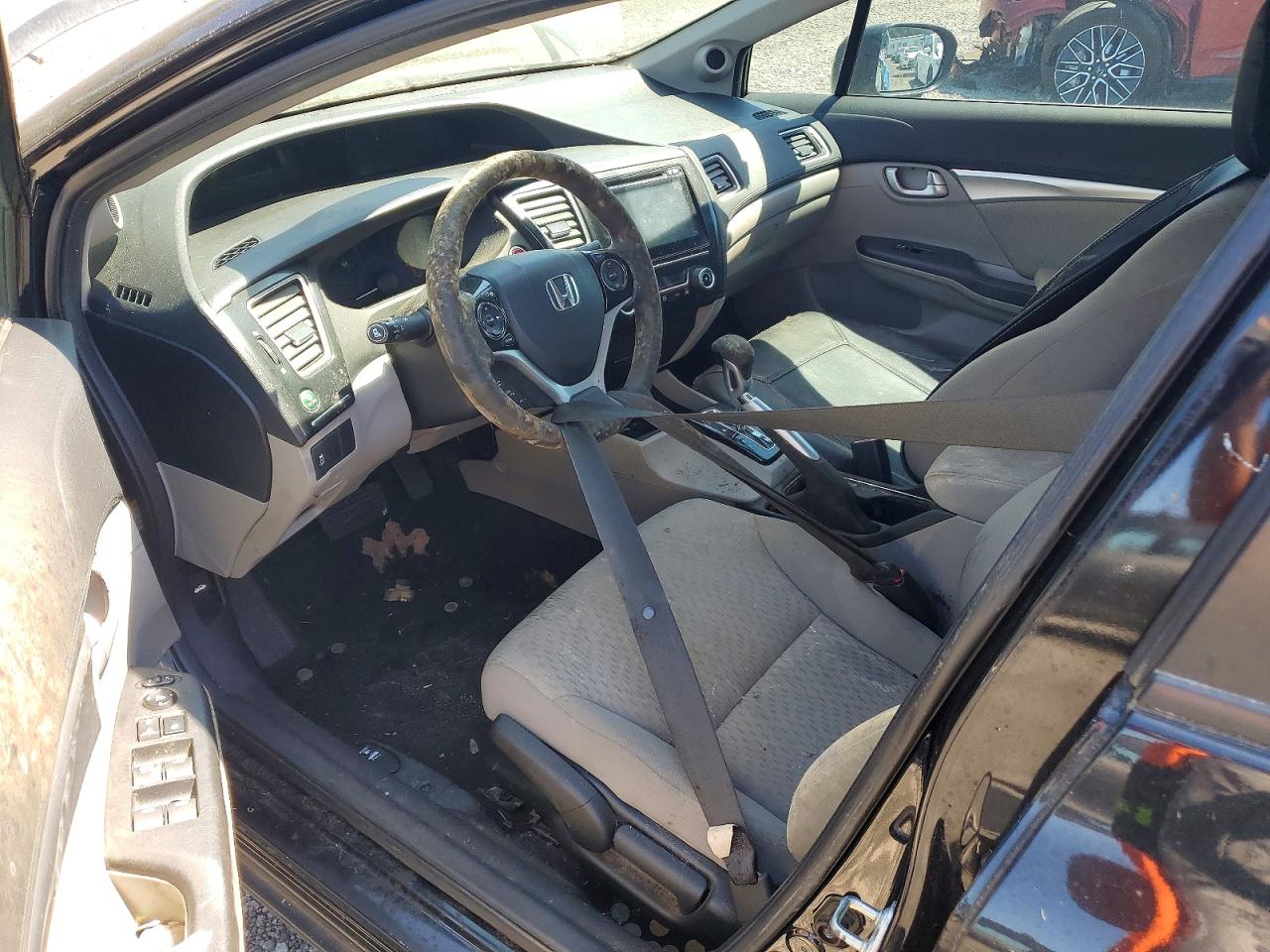 2015 Honda Civic Ex Black vin: 2HGFB2F8XFH529832