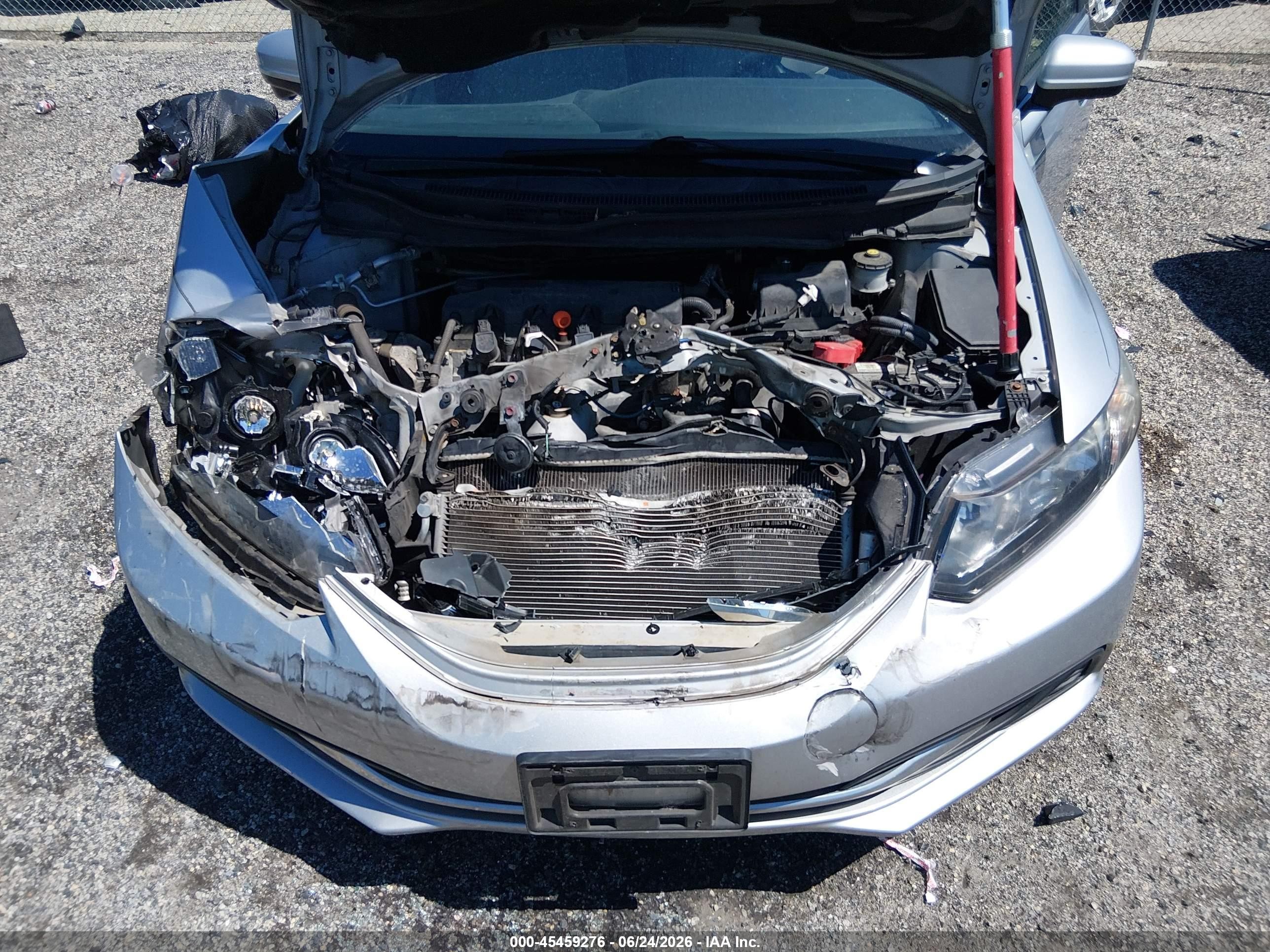 2015 Honda Civic Ex Silver vin: 2HGFB2F8XFH564354