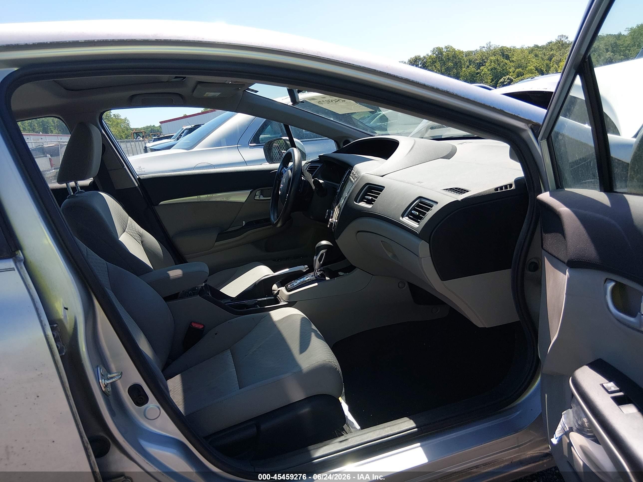 2015 Honda Civic Ex Silver vin: 2HGFB2F8XFH564354