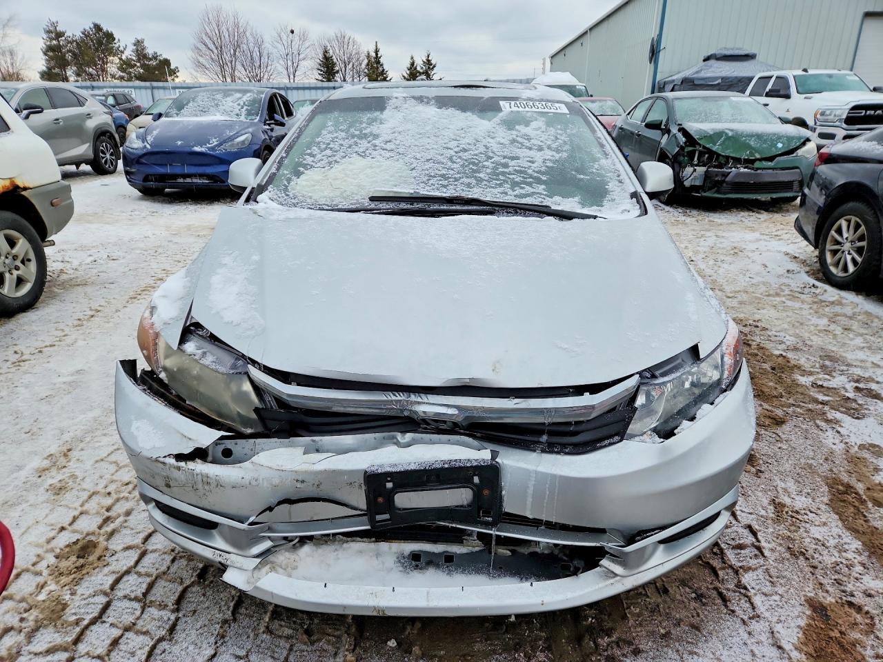 2012 Honda Civic Exl Silver vin: 2HGFB2F90CH017212