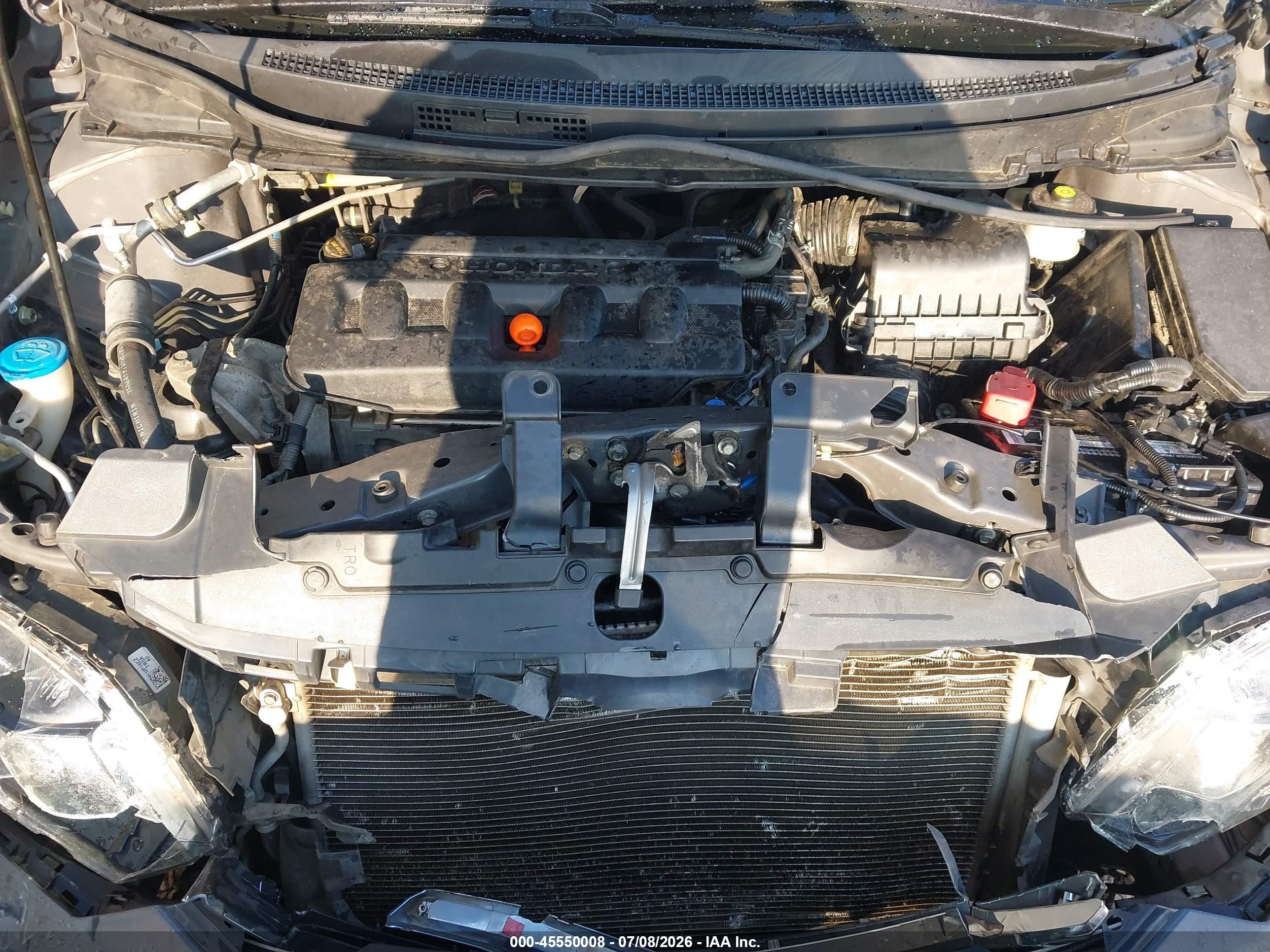 2012 Honda Civic Ex-l Серый vin: 2HGFB2F90CH550287