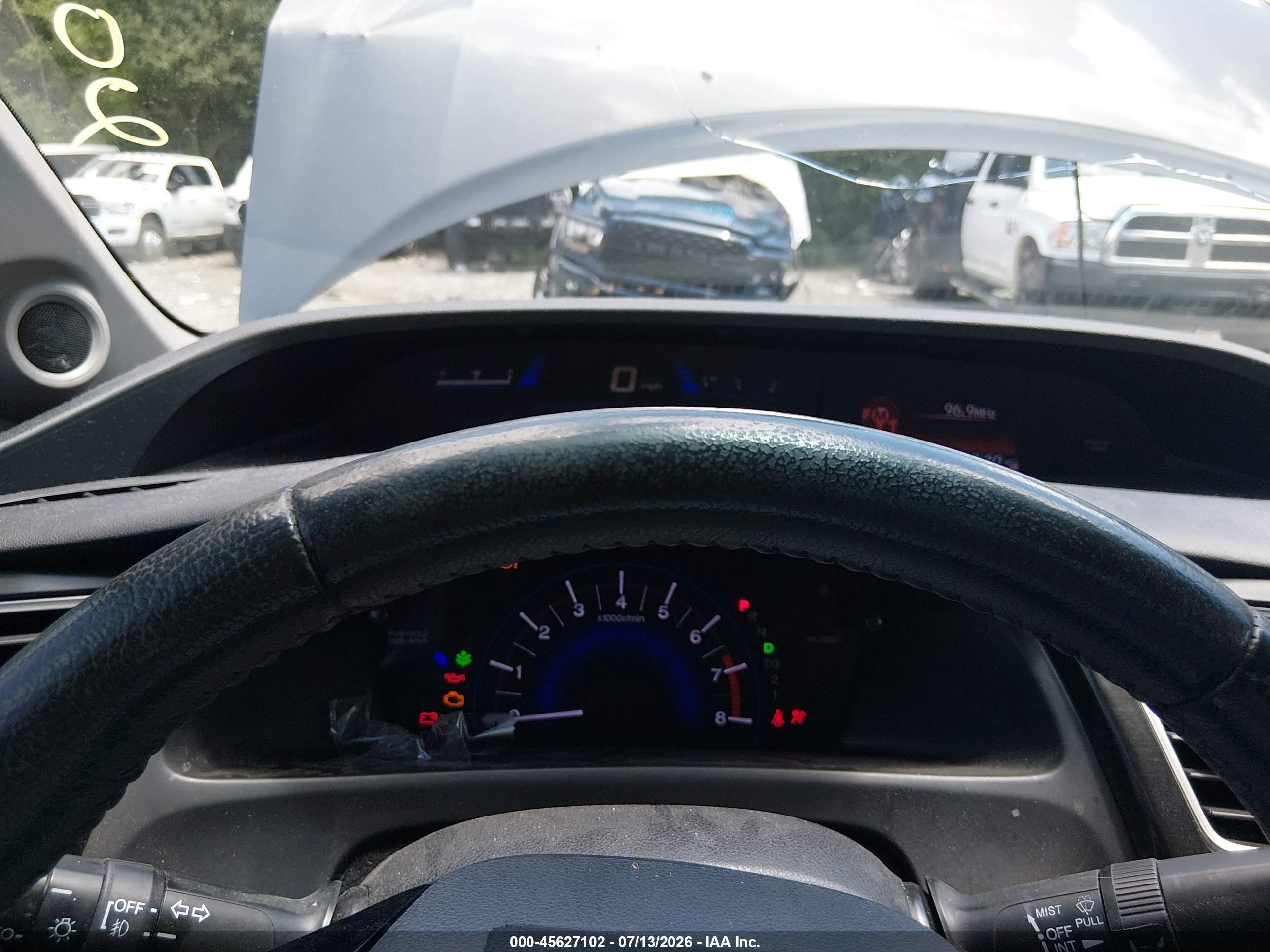 2013 Honda Civic Ex-l Gray vin: 2HGFB2F90DH515363