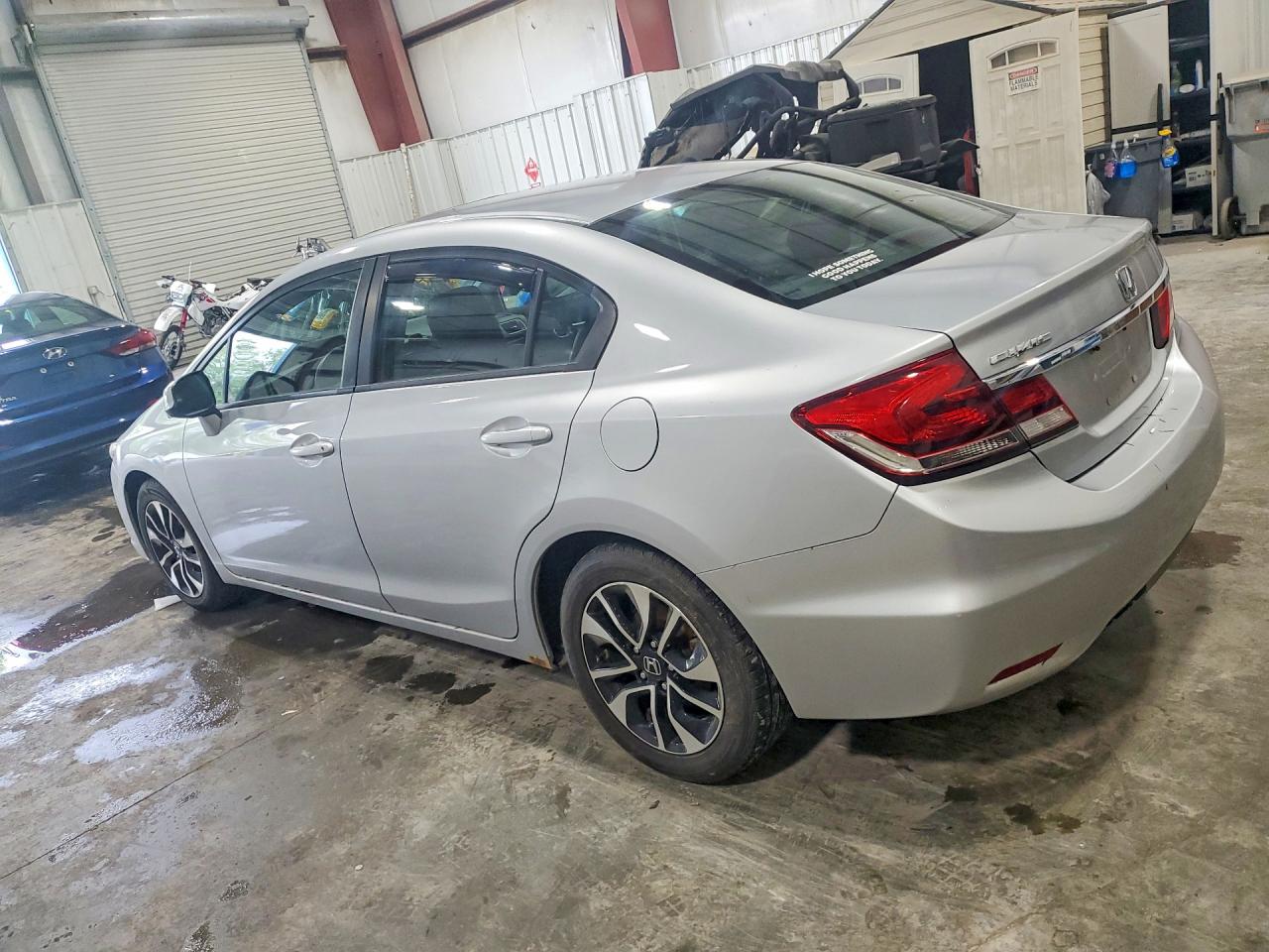2013 Honda Civic Exl Silver vin: 2HGFB2F90DH533670