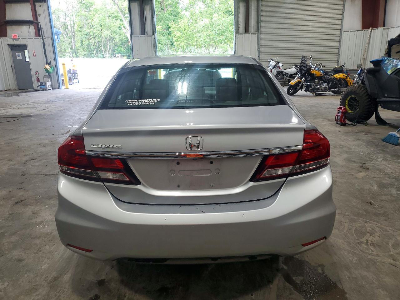 2013 Honda Civic Exl Silver vin: 2HGFB2F90DH533670