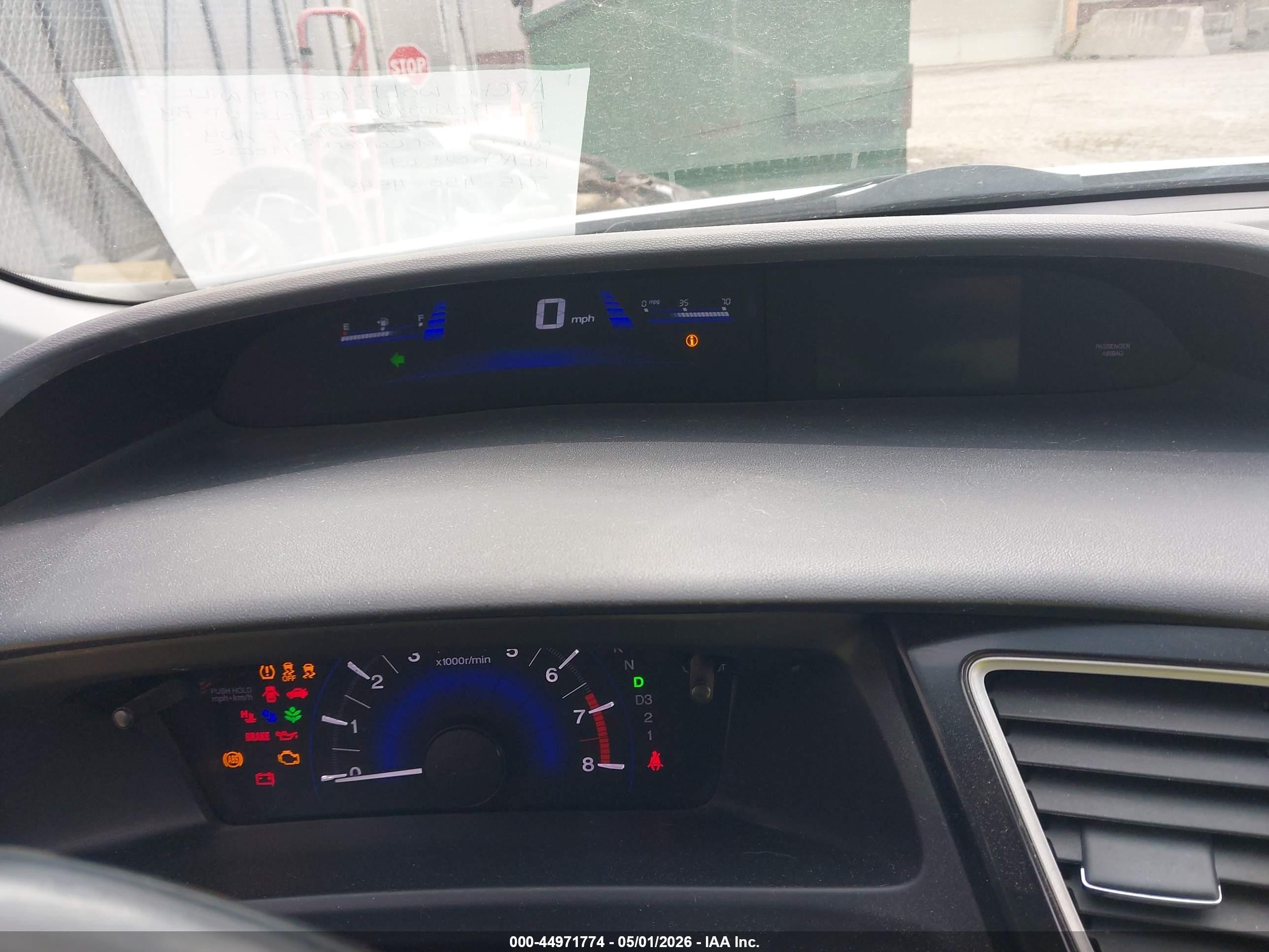 2013 Honda Civic Ex-l Silver vin: 2HGFB2F90DH546791