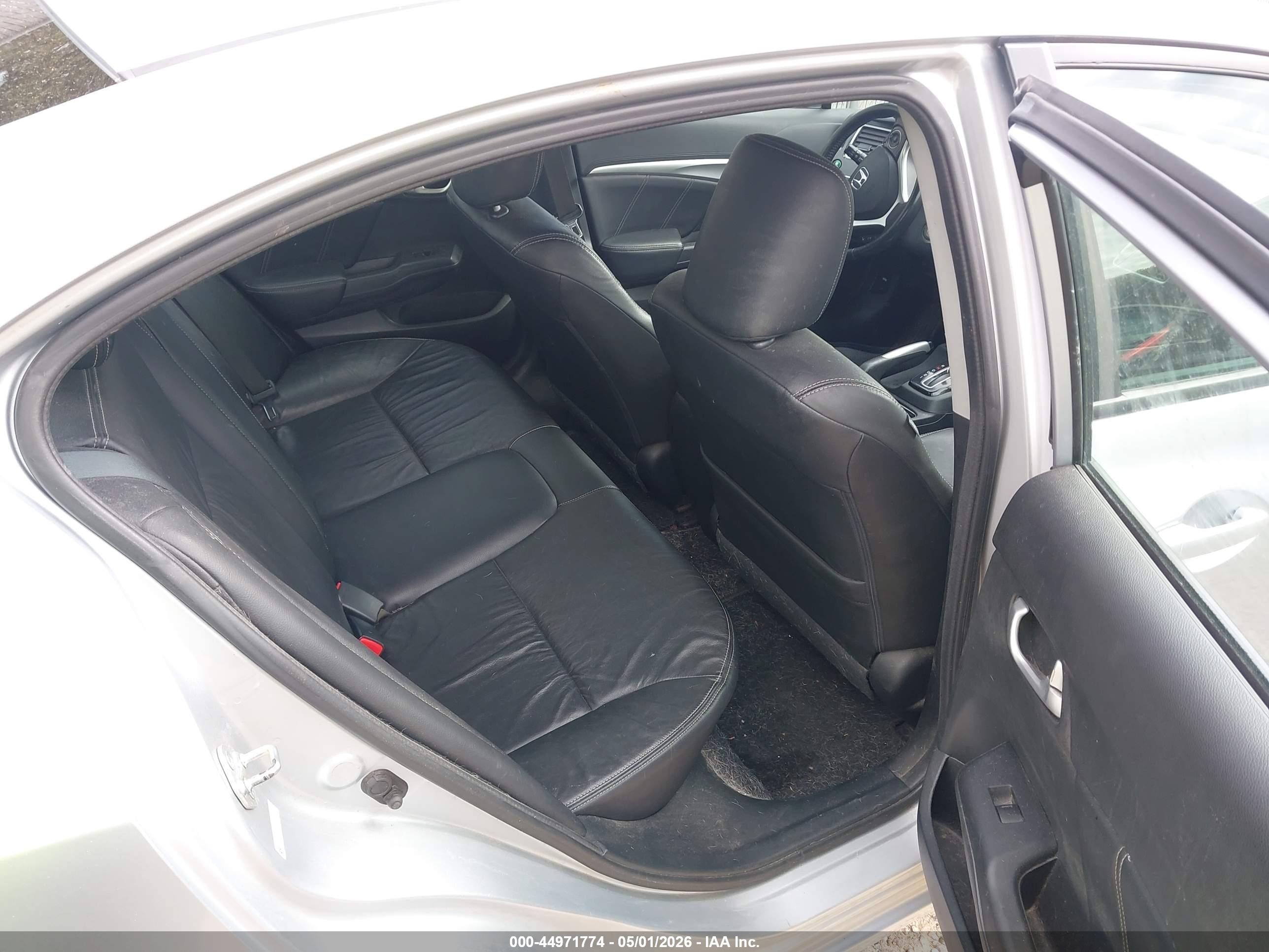 2013 Honda Civic Ex-l Silver vin: 2HGFB2F90DH546791