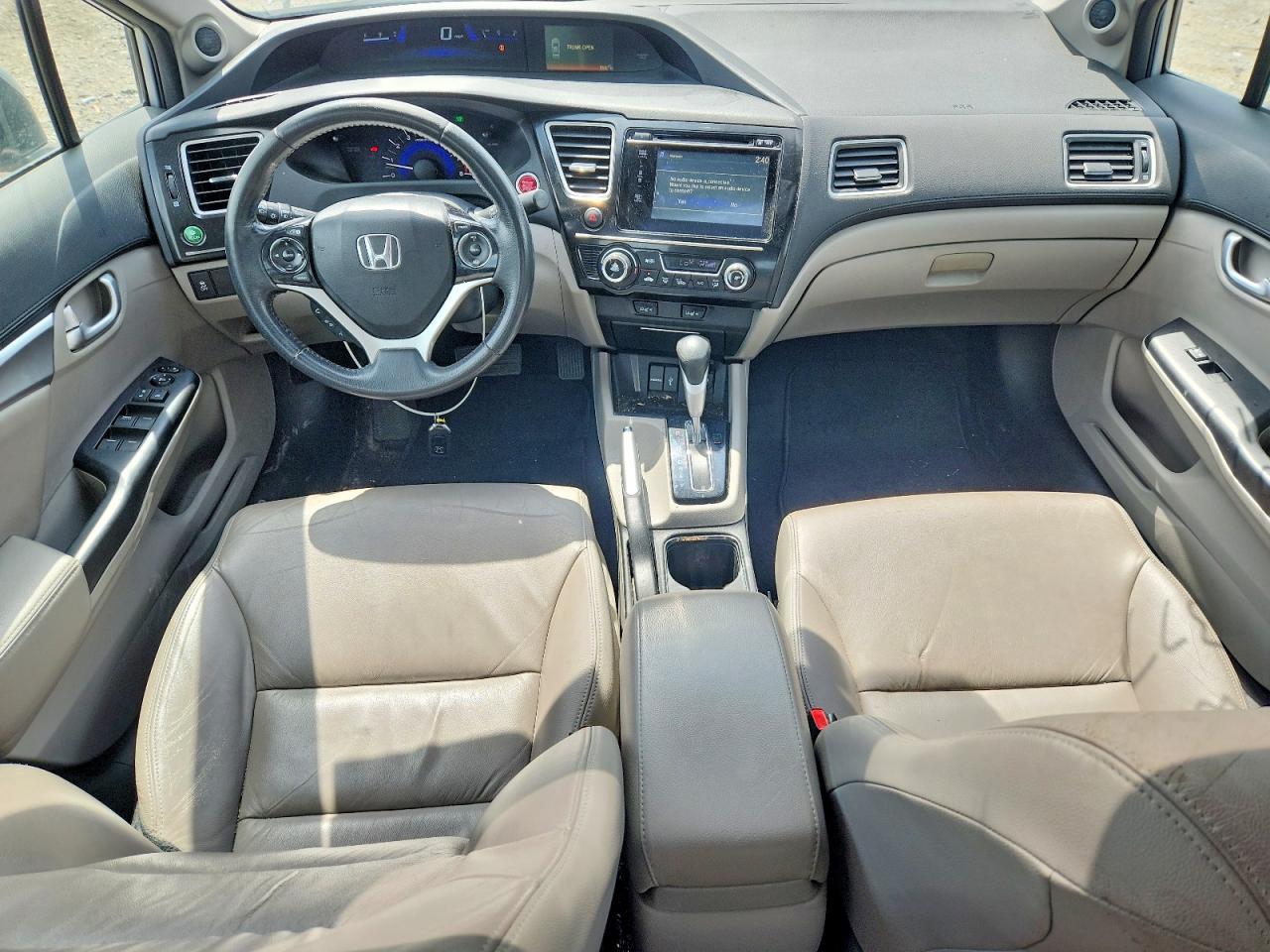 2014 Honda Civic Exl Silver vin: 2HGFB2F90EH504235