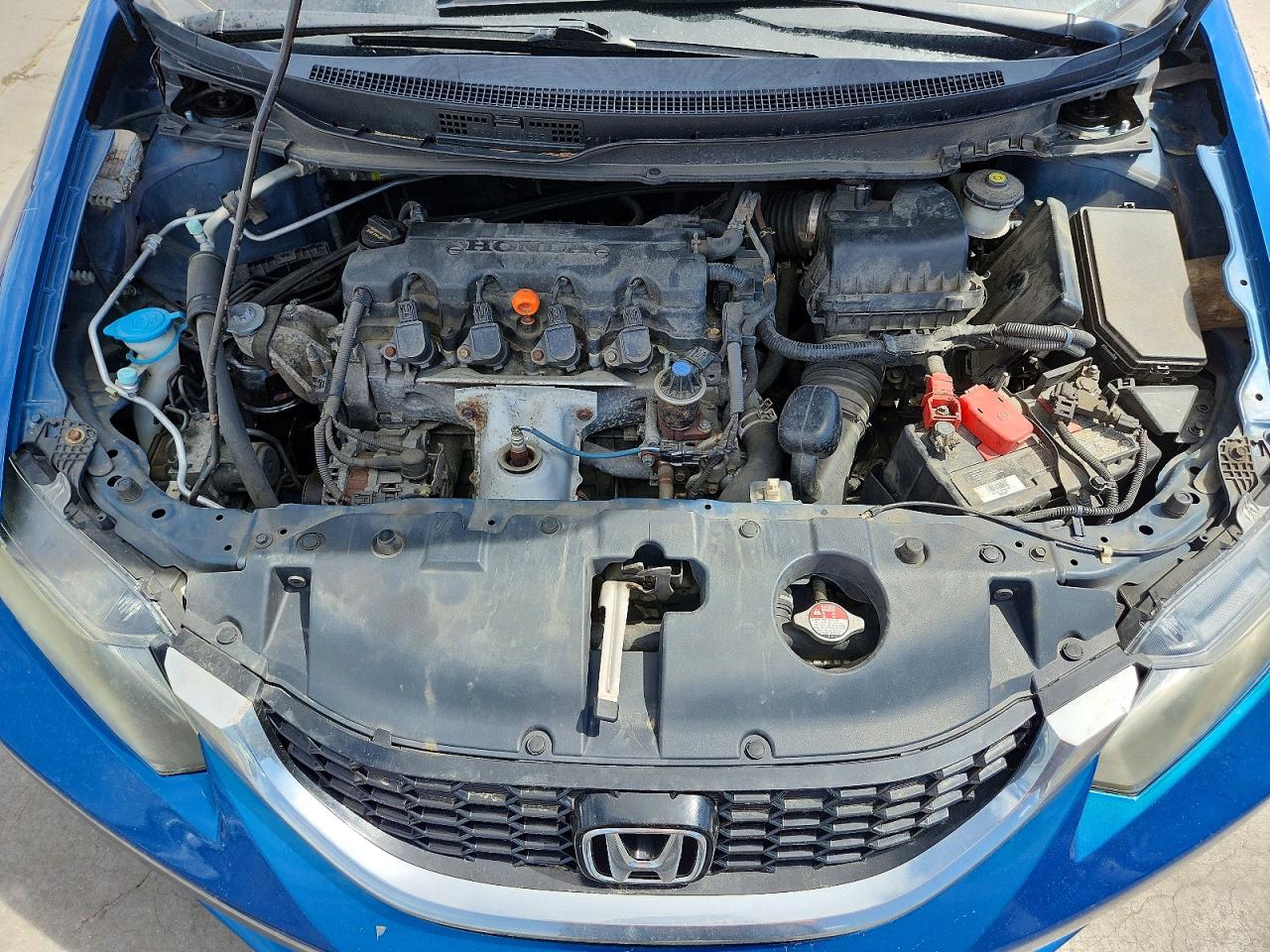 2015 Honda Civic Exl Blue vin: 2HGFB2F90FH512319