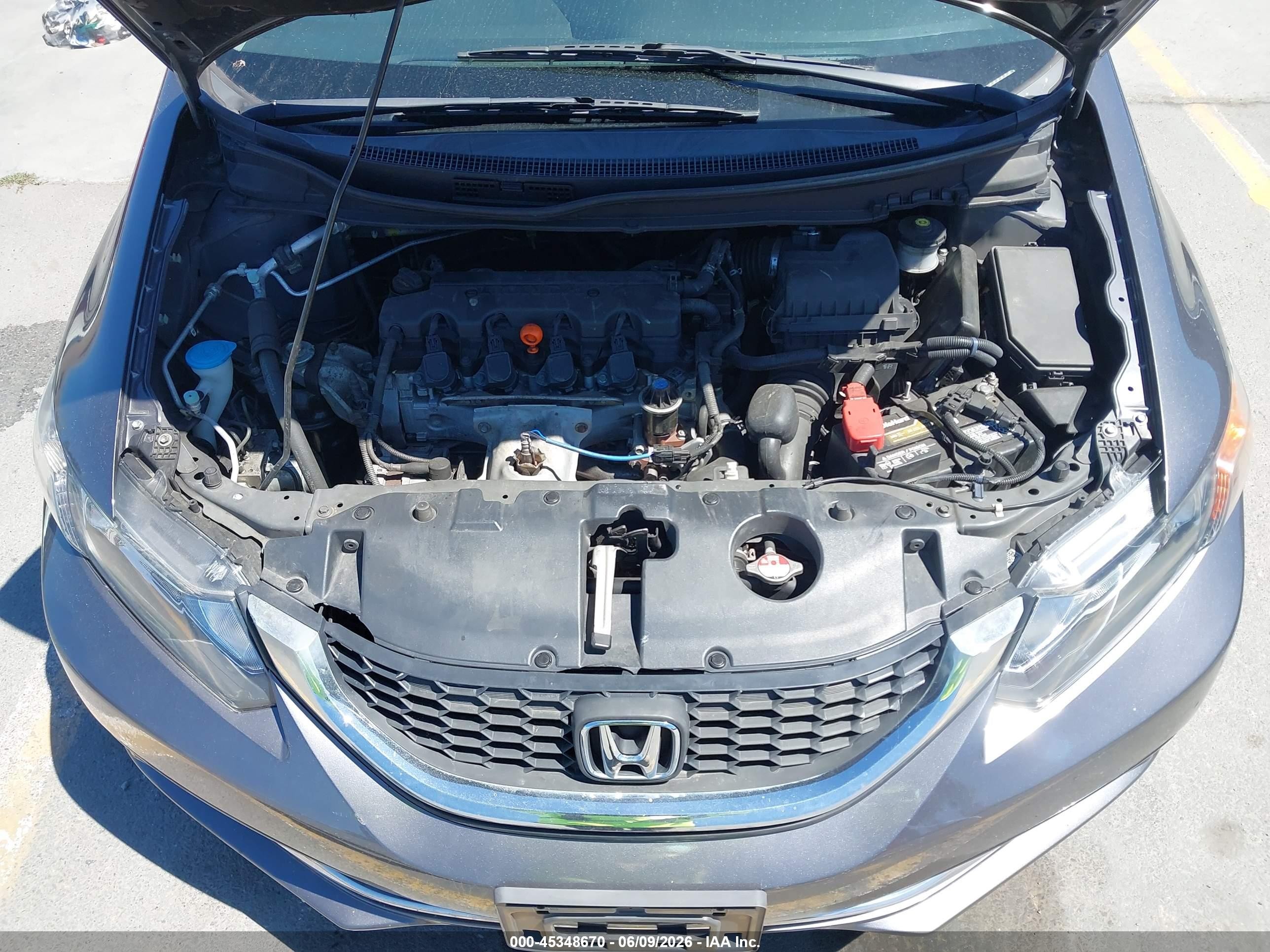 2015 Honda Civic Ex-l Gray vin: 2HGFB2F90FH534501
