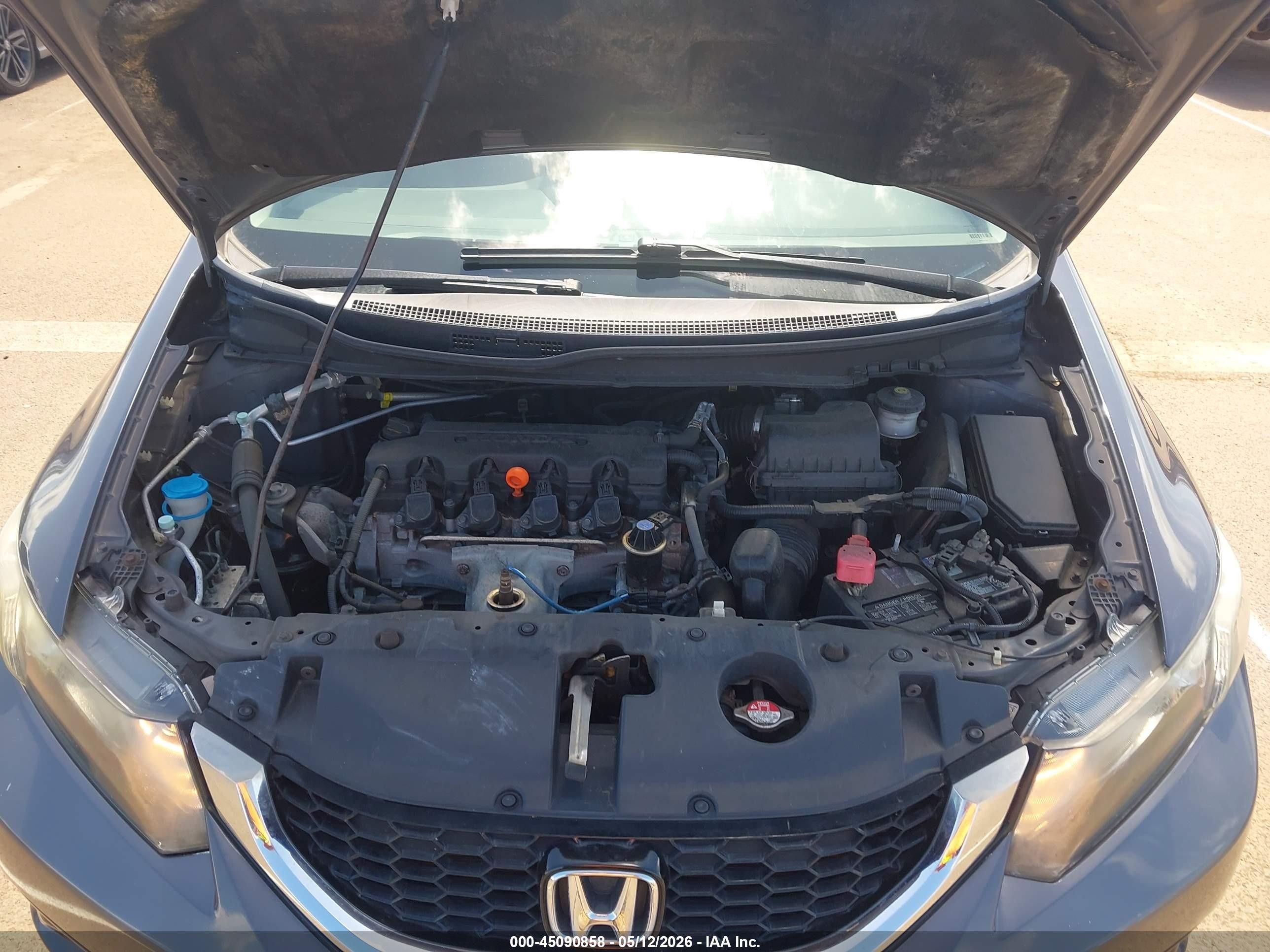 2015 Honda Civic Ex-l Gray vin: 2HGFB2F90FH547720