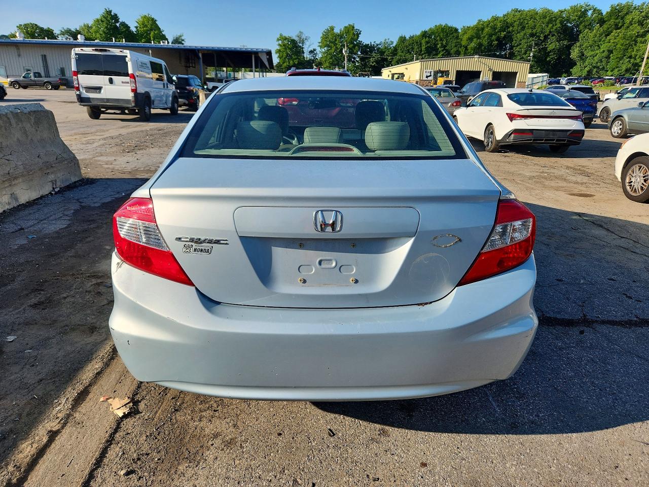 2012 Honda Civic Exl Синий vin: 2HGFB2F91CH507951