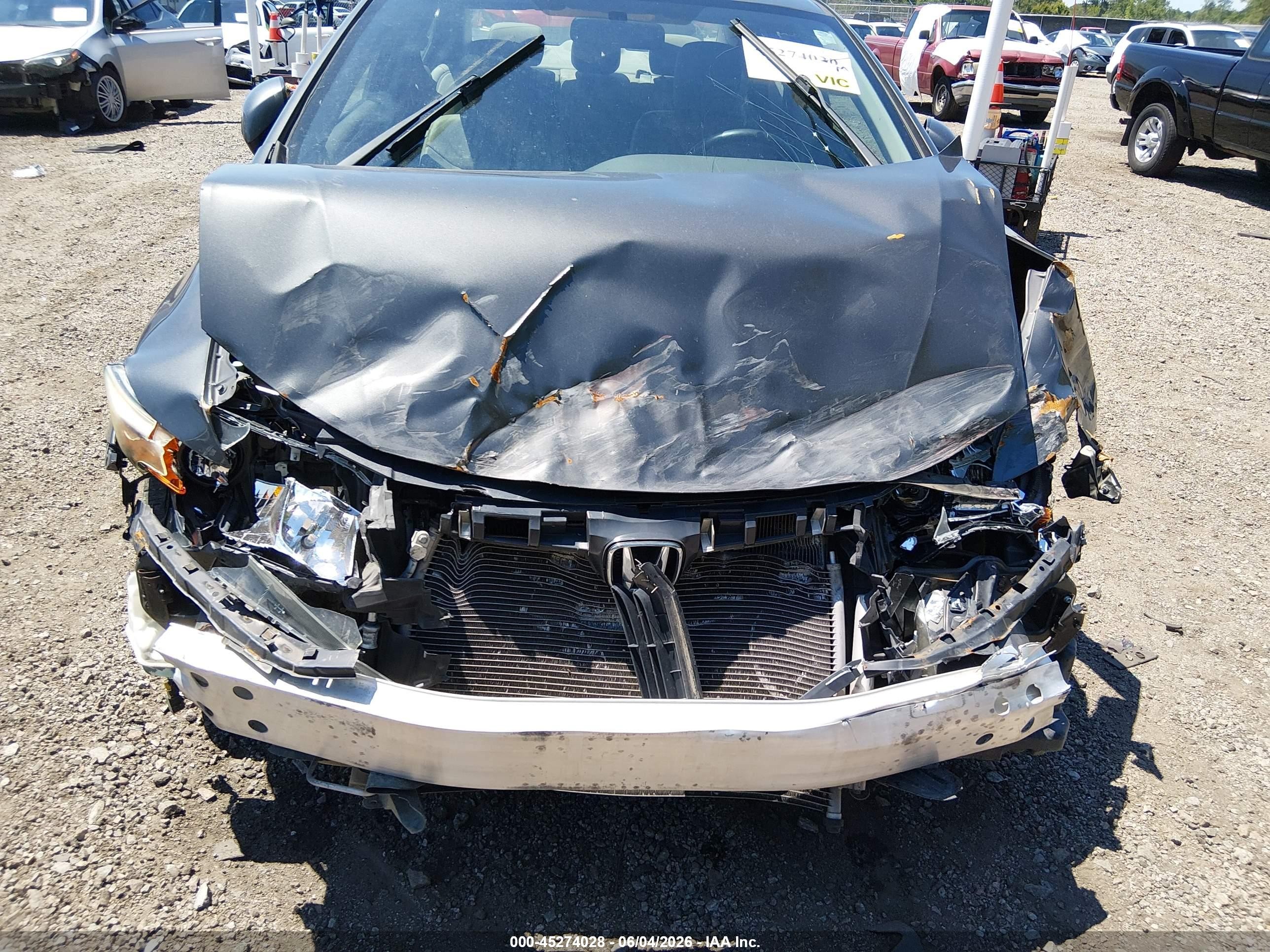 2012 Honda Civic Ex-l Gray vin: 2HGFB2F91CH579510