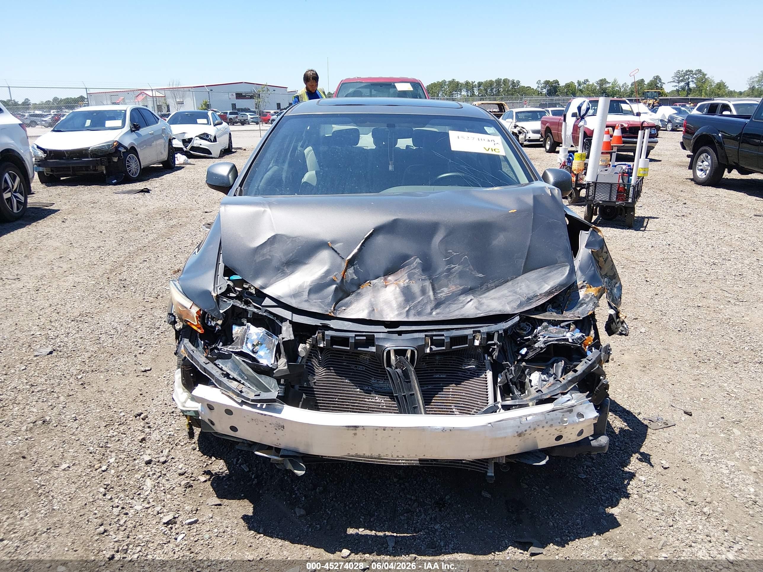 2012 Honda Civic Ex-l Gray vin: 2HGFB2F91CH579510