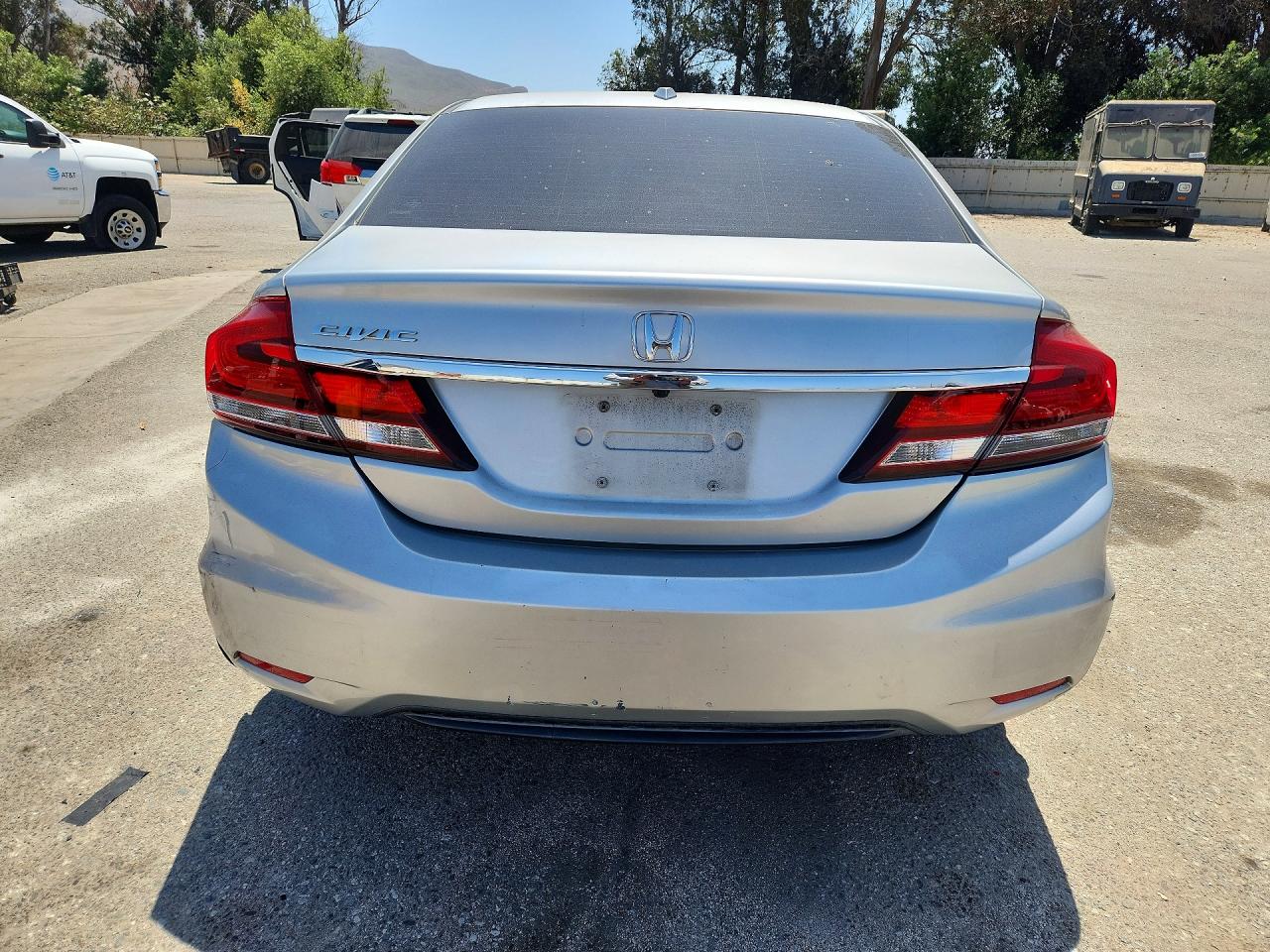 2013 Honda Civic Silver vin: 2HGFB2F91DH525531