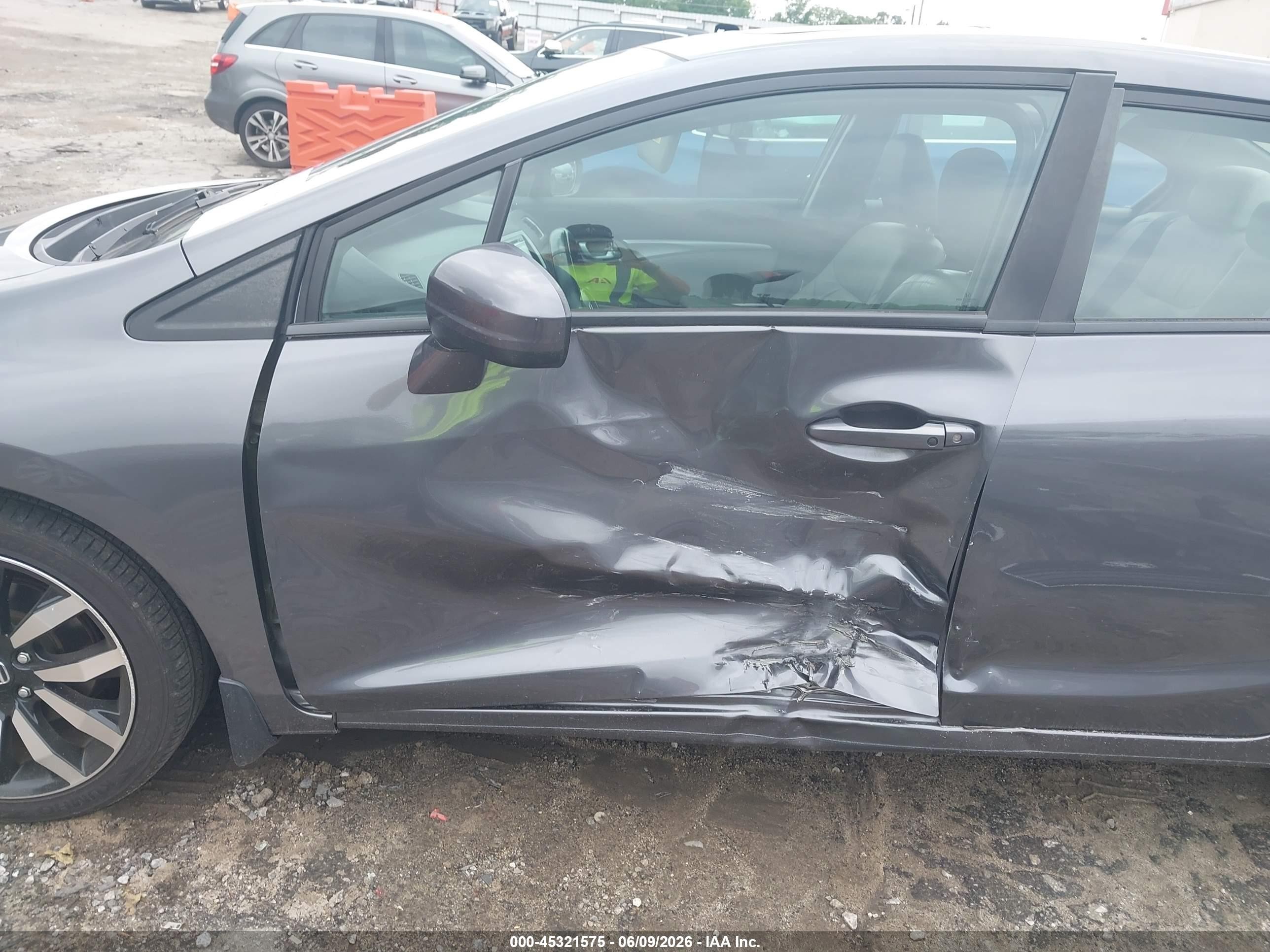 2015 Honda Civic Ex-l Black vin: 2HGFB2F91FH500485