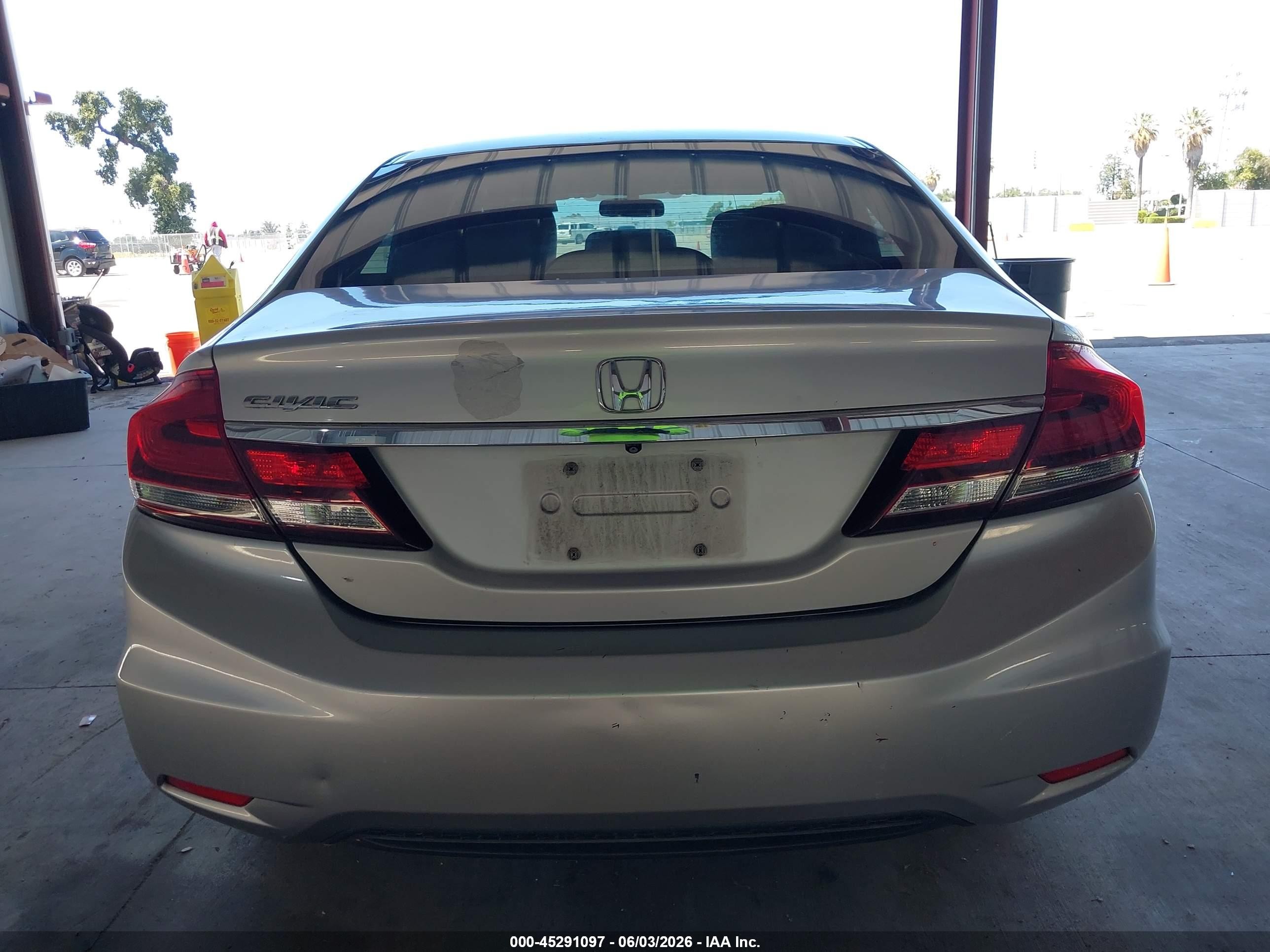 2015 Honda Civic Ex-l Gray vin: 2HGFB2F91FH532398
