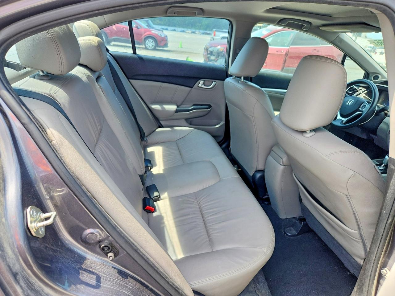 2015 Honda Civic Exl Gray vin: 2HGFB2F91FH538752