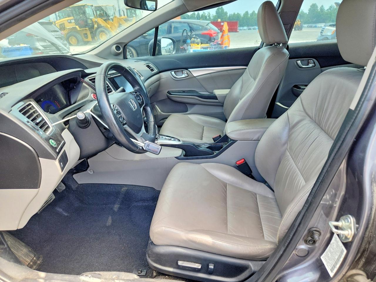 2015 Honda Civic Exl Gray vin: 2HGFB2F91FH538752