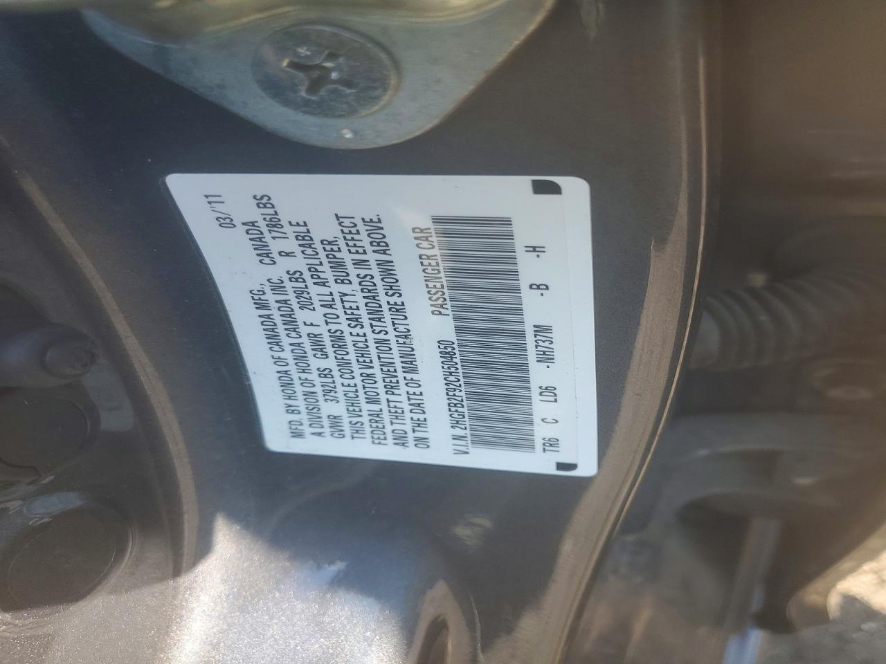 2012 Honda Civic Exl Black vin: 2HGFB2F92CH504850