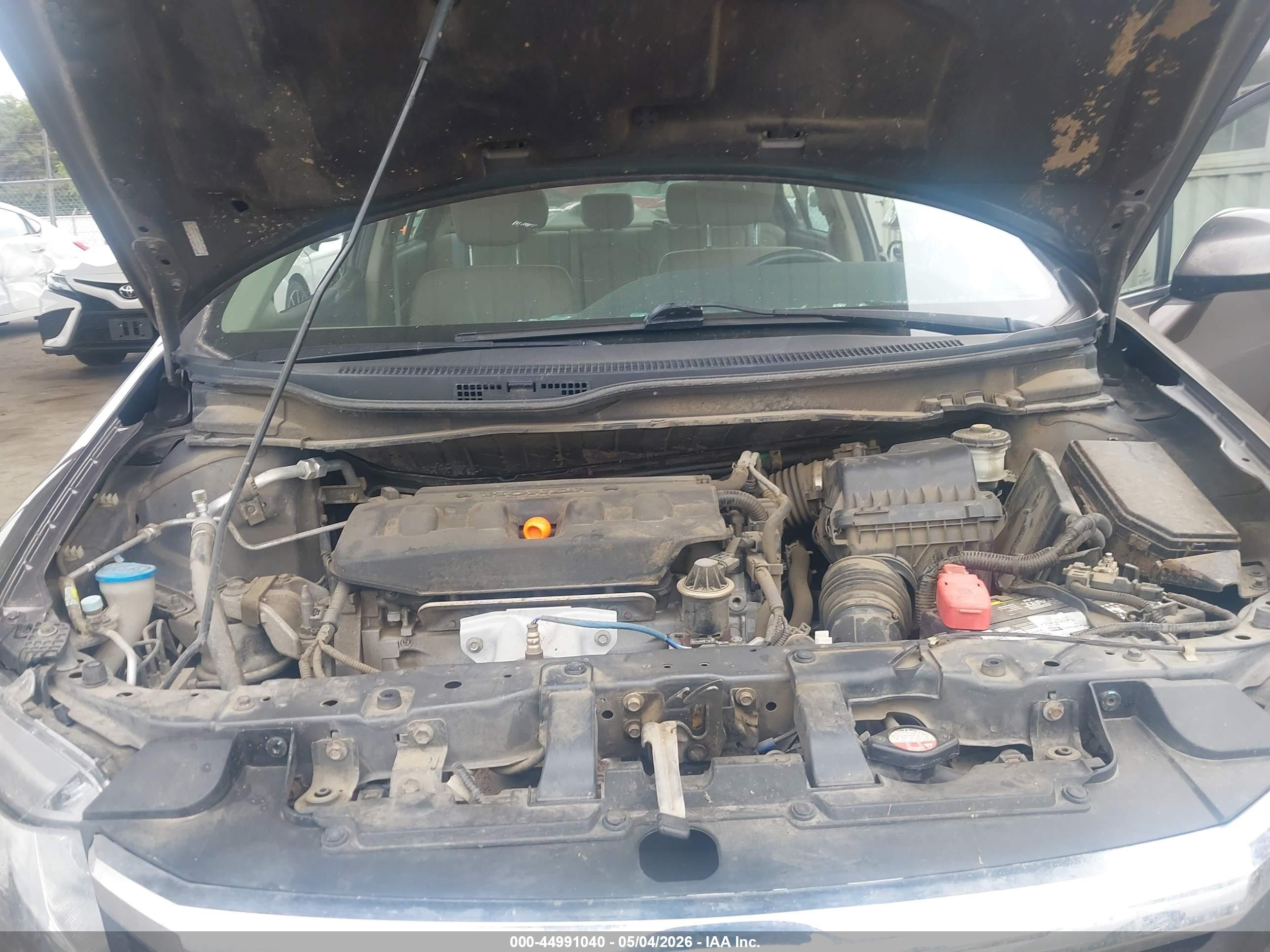 2012 Honda Civic Ex-l Brown vin: 2HGFB2F92CH526637