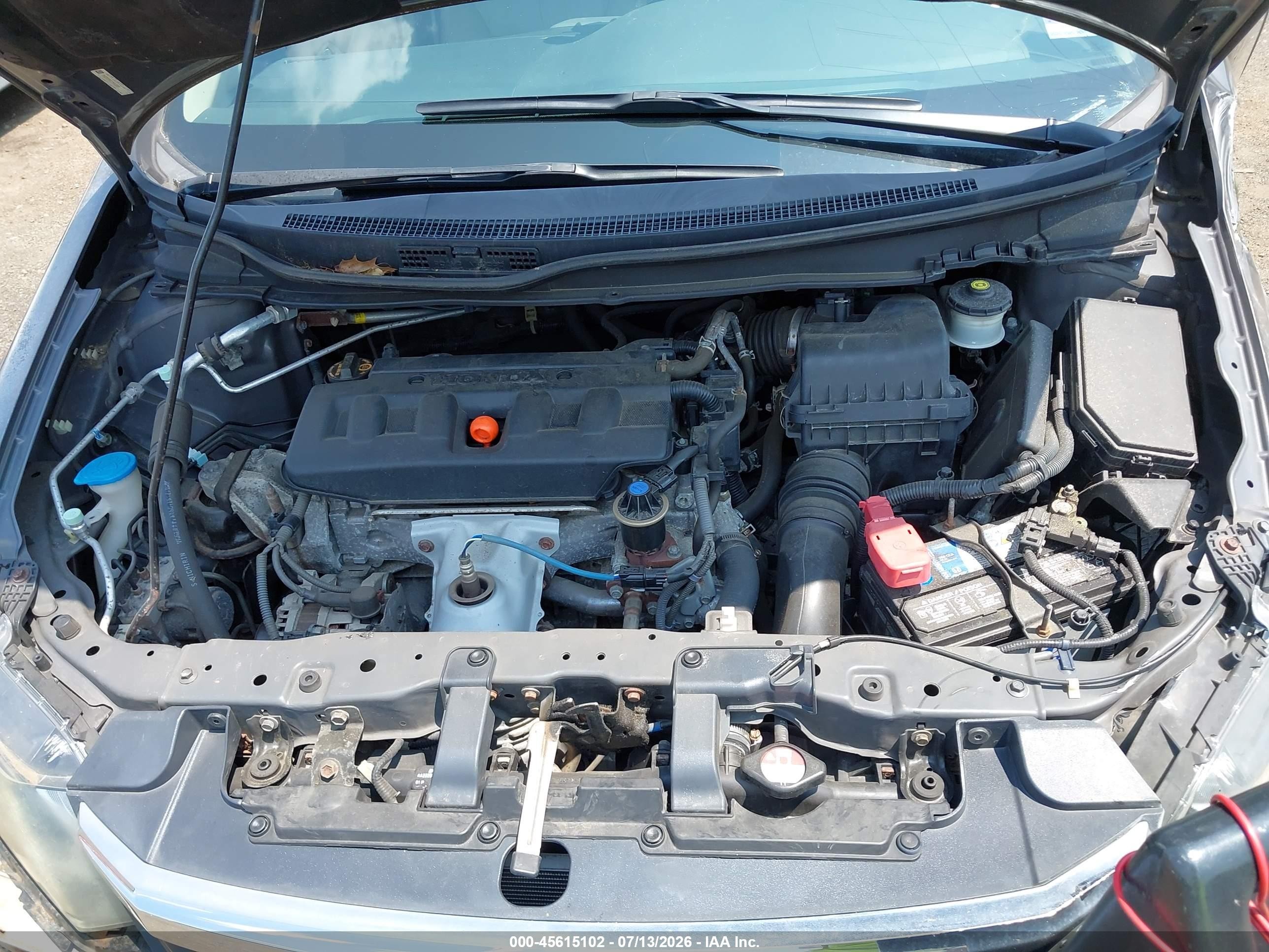 2012 Honda Civic Ex-l Gray vin: 2HGFB2F92CH543955