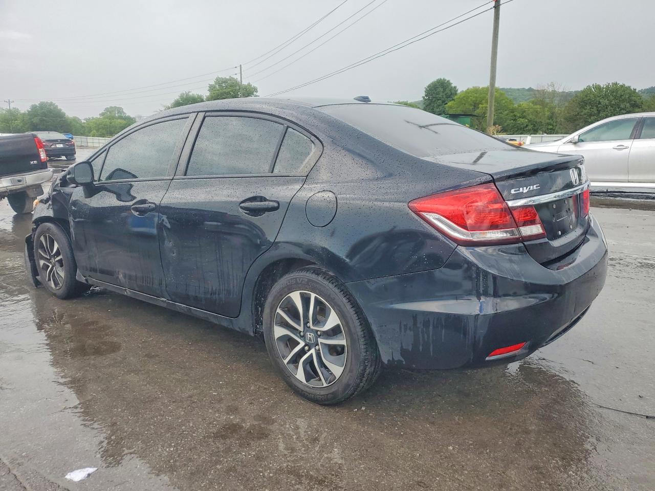 2013 Honda Civic Exl Black vin: 2HGFB2F92DH512951