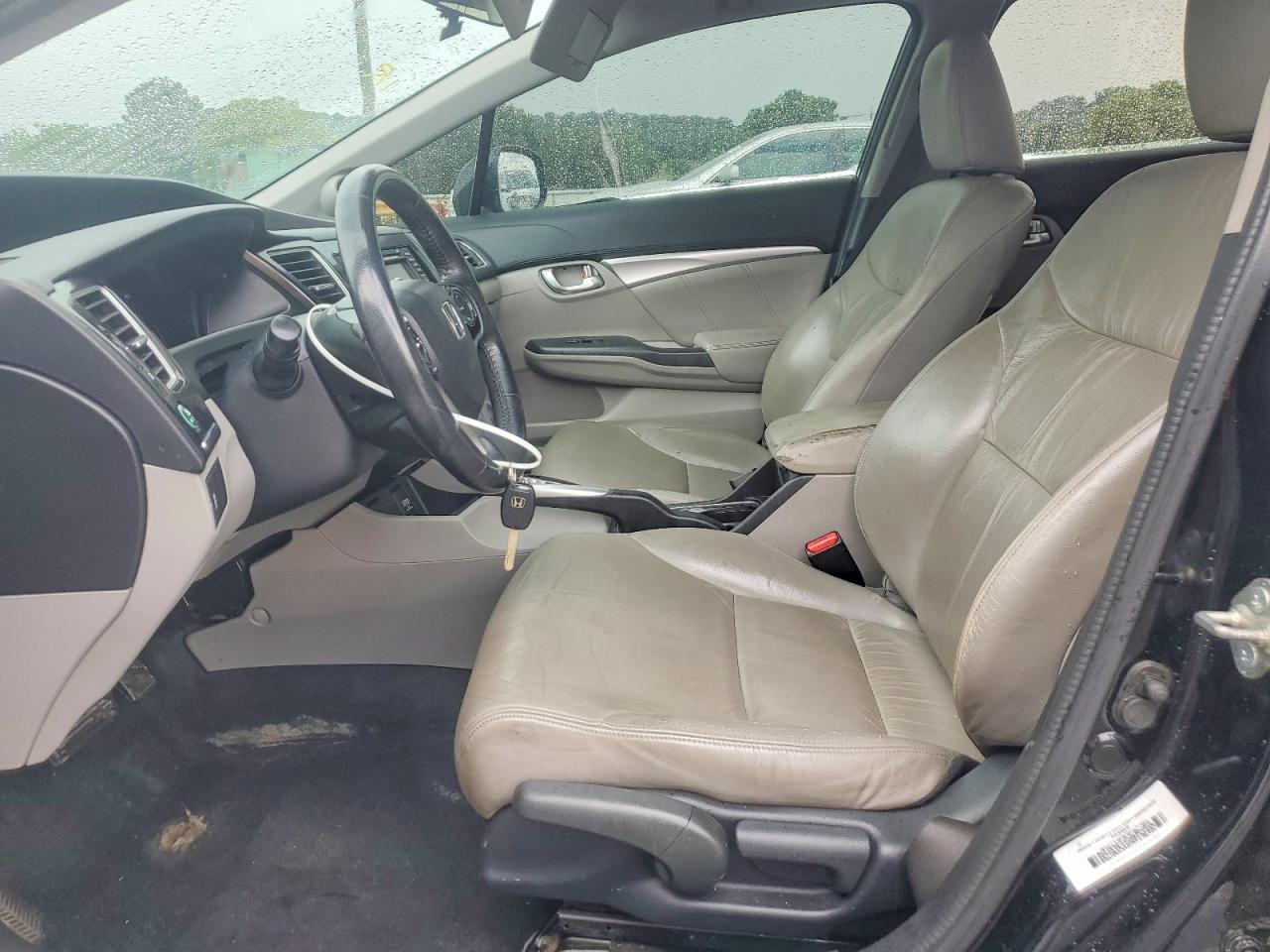 2013 Honda Civic Exl Black vin: 2HGFB2F92DH512951