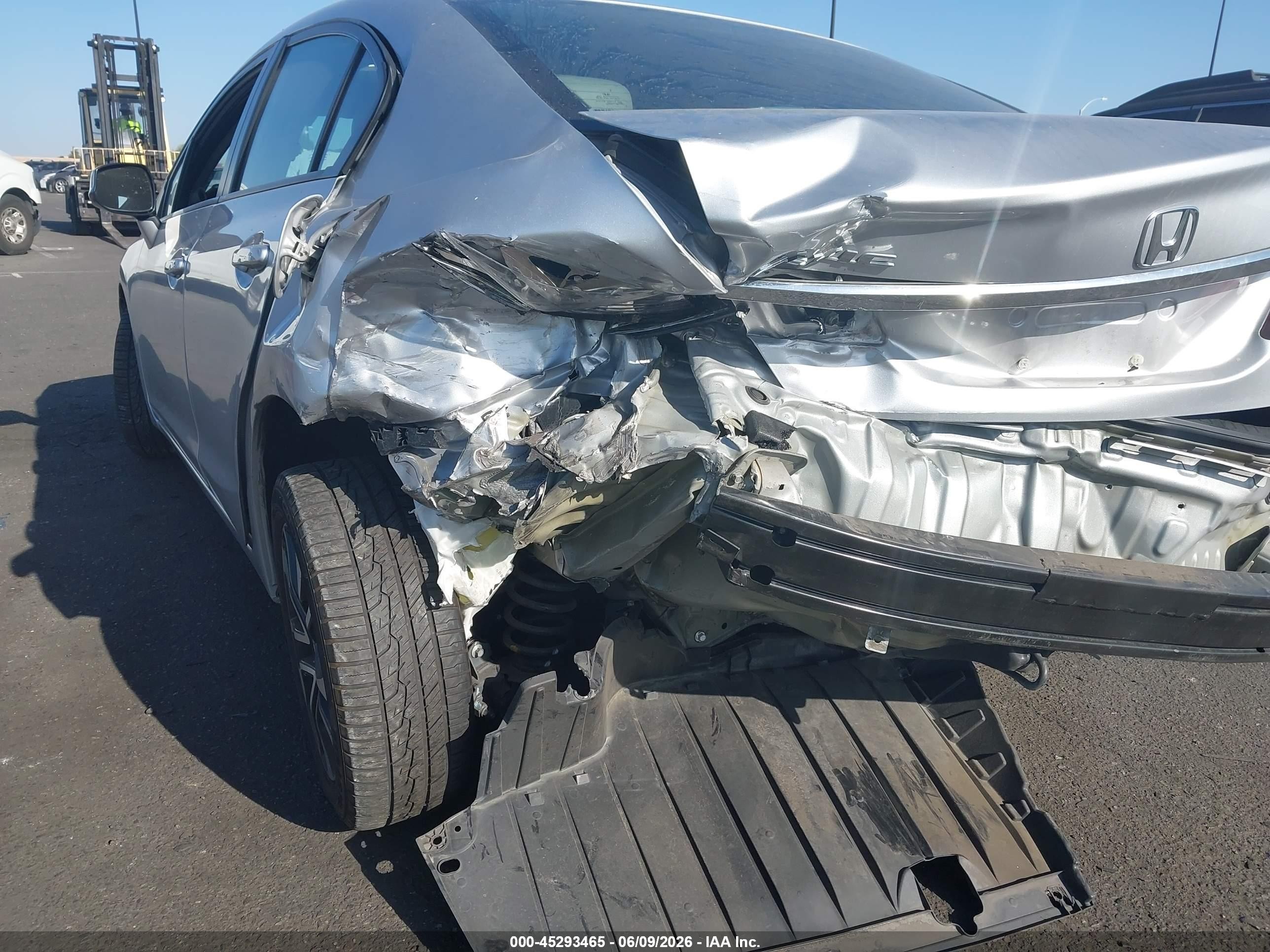 2013 Honda Civic Ex-l Silver vin: 2HGFB2F92DH566931