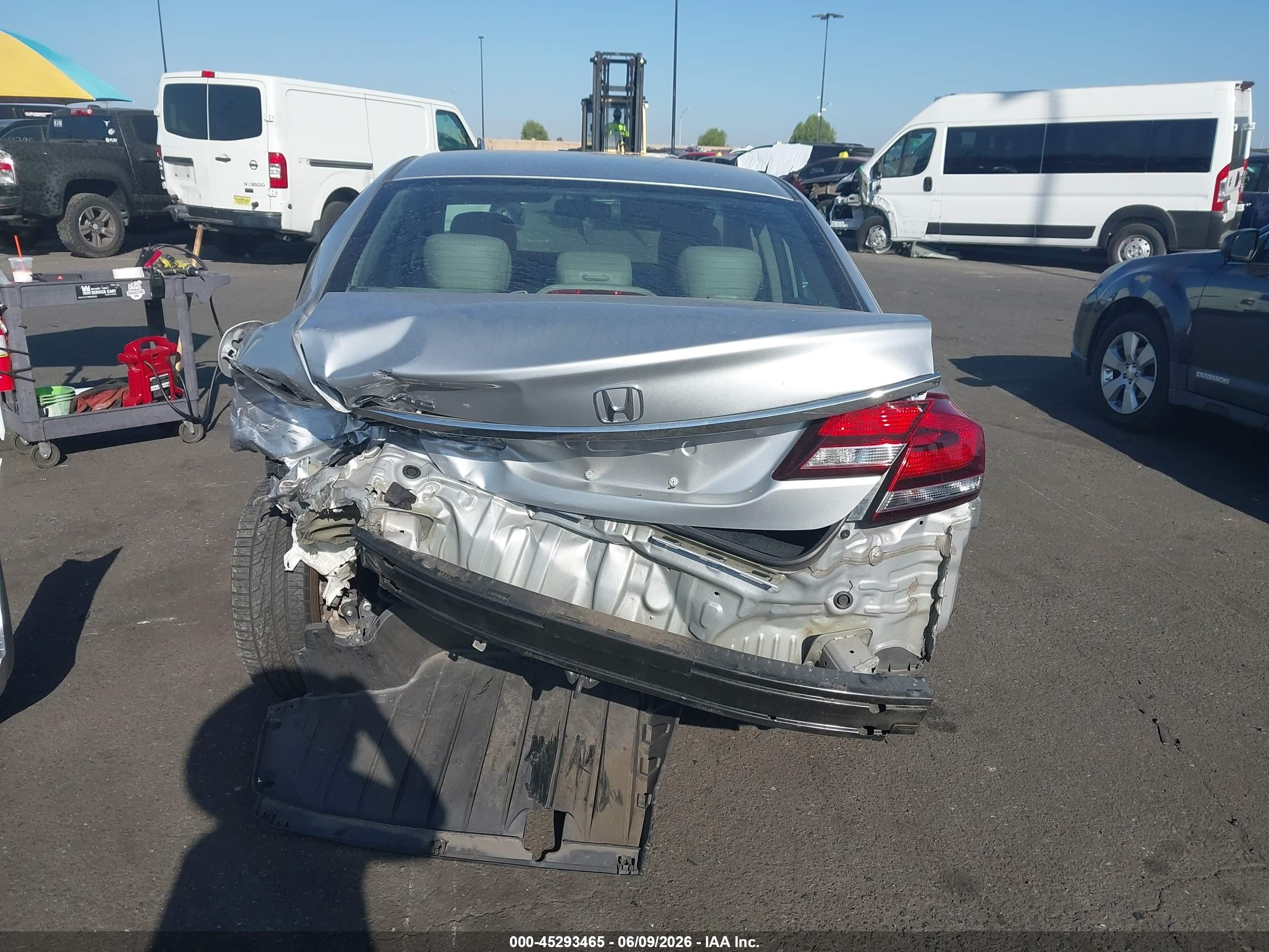 2013 Honda Civic Ex-l Silver vin: 2HGFB2F92DH566931