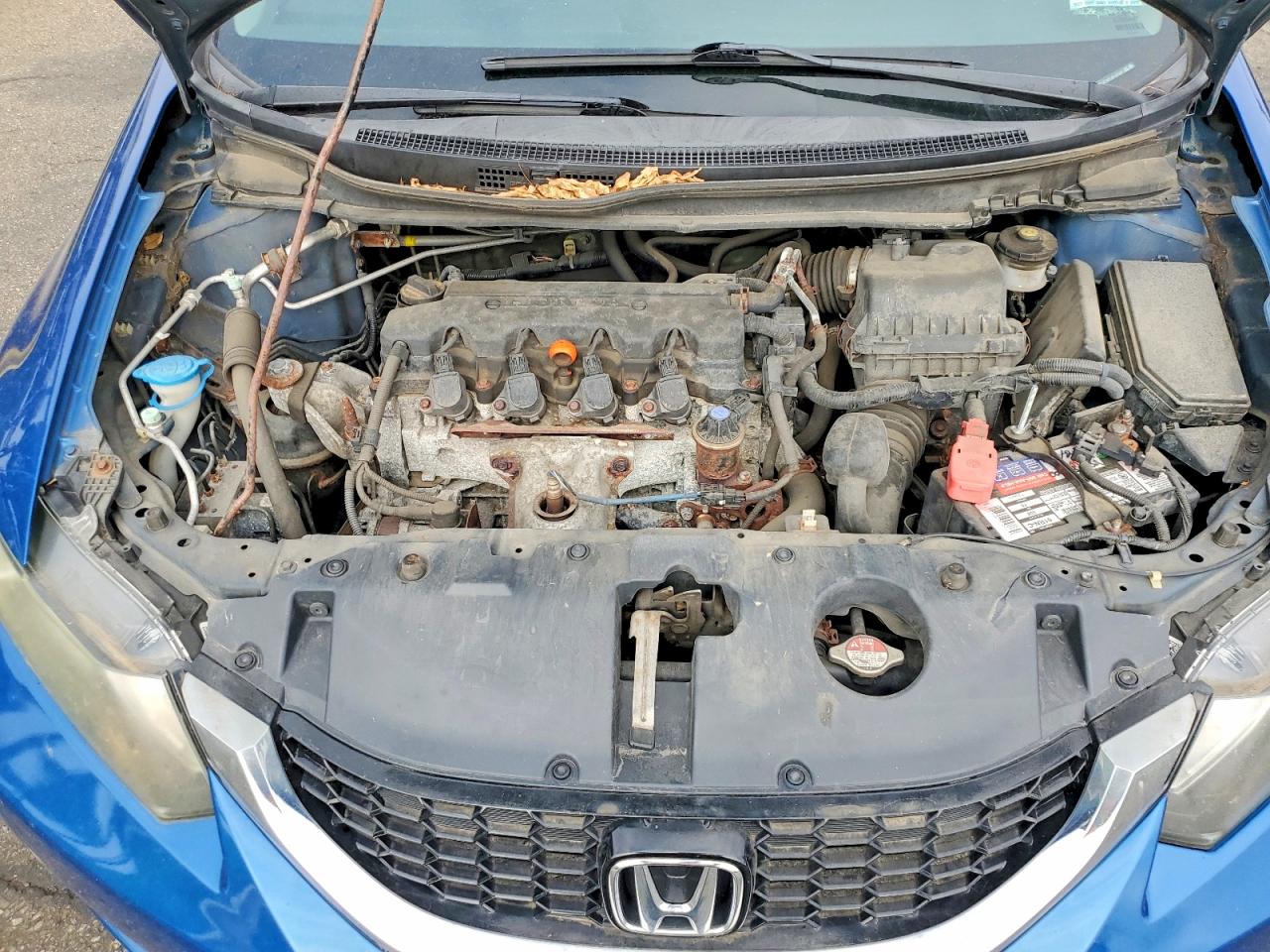 2014 Honda Civic Exl Blue vin: 2HGFB2F92EH502891