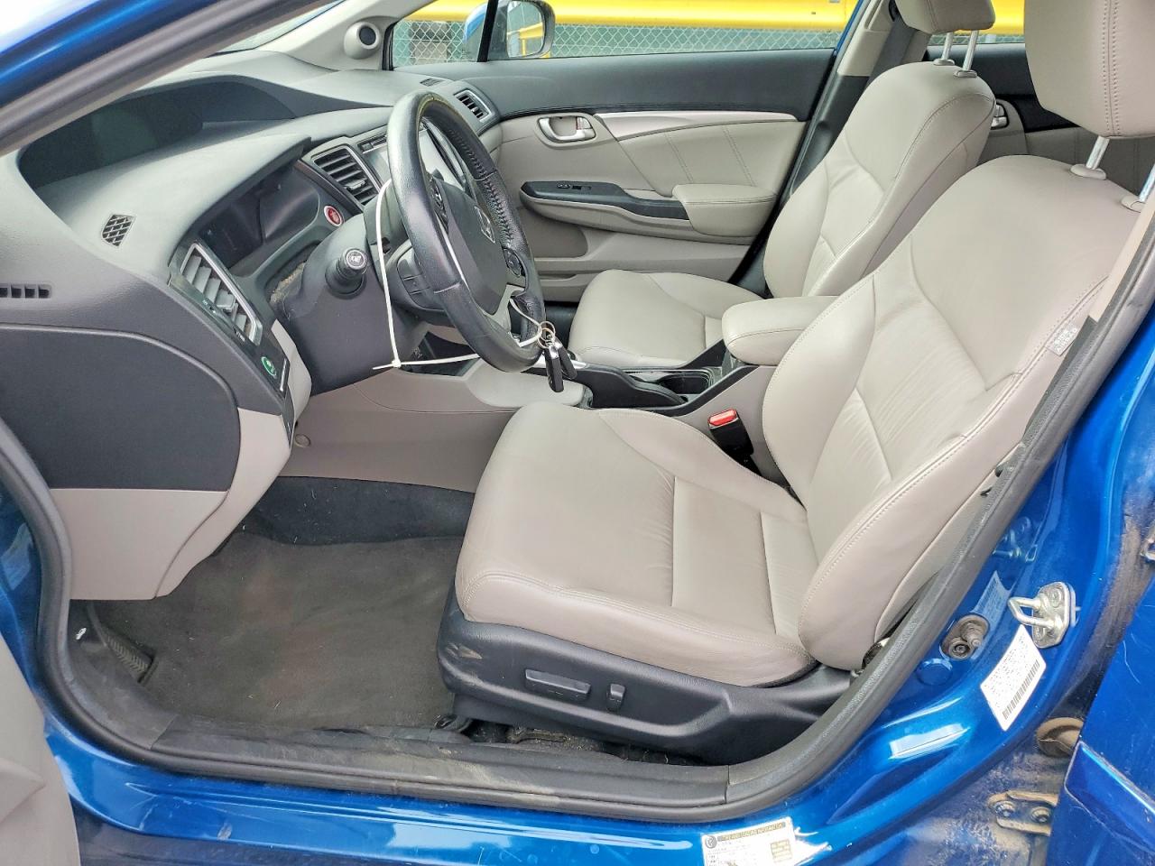 2014 Honda Civic Exl Blue vin: 2HGFB2F92EH502891