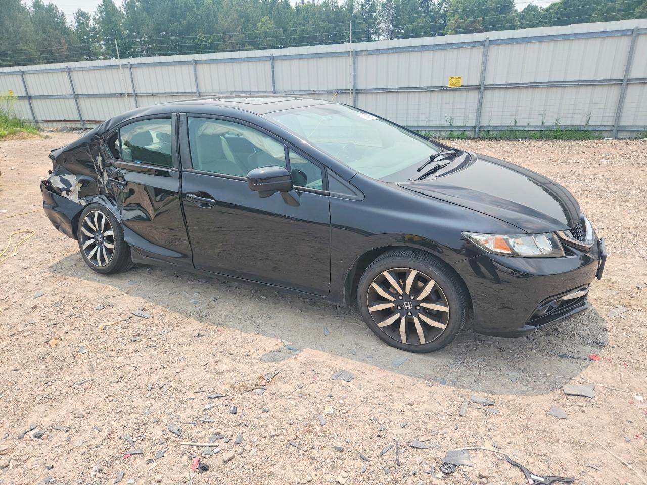 2015 Honda Civic Exl Black vin: 2HGFB2F92FH506117
