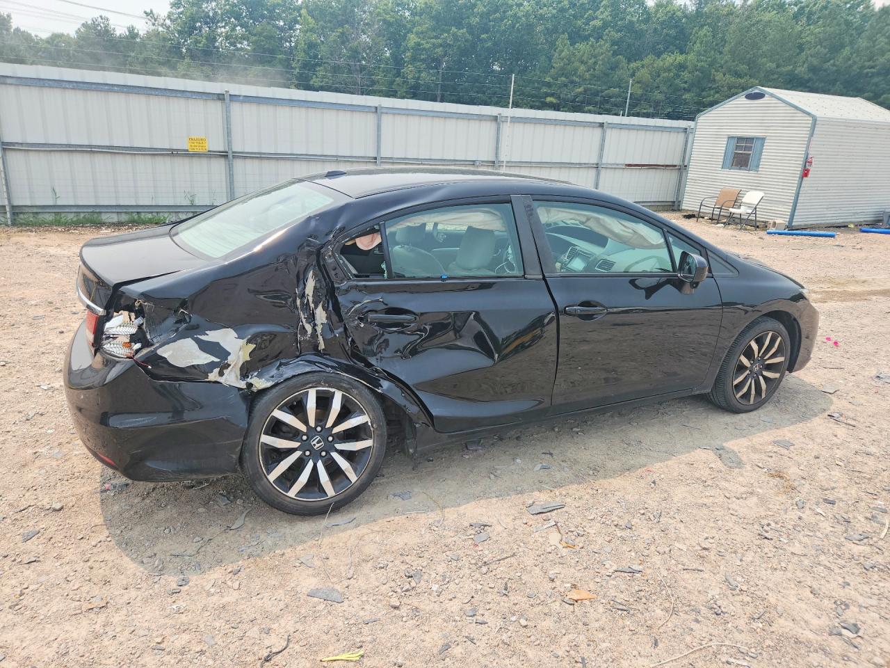 2015 Honda Civic Exl Black vin: 2HGFB2F92FH506117