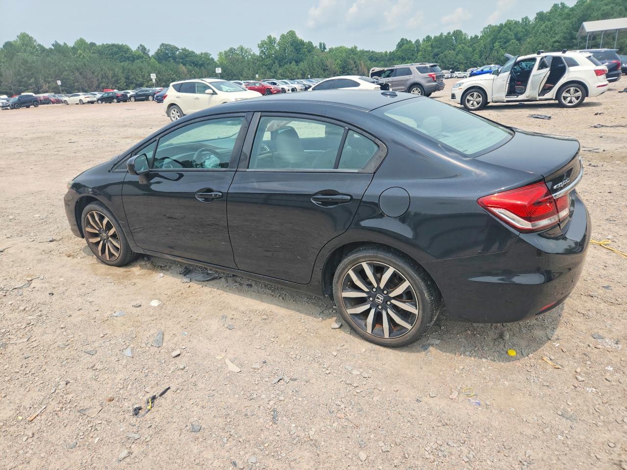 2015 Honda Civic Exl Black vin: 2HGFB2F92FH506117