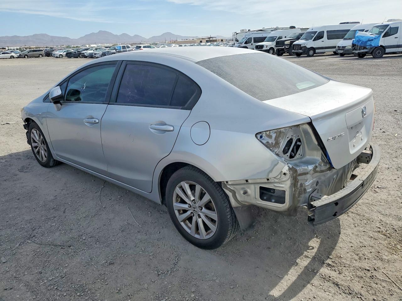 2012 Honda Civic Exl Silver vin: 2HGFB2F93CH328942