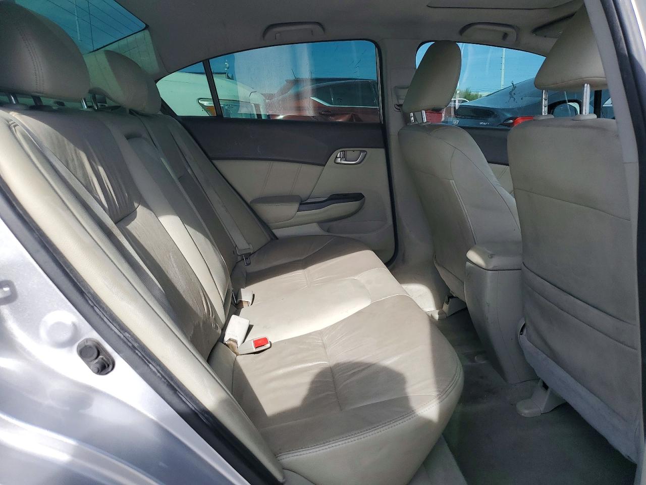 2012 Honda Civic Exl Silver vin: 2HGFB2F93CH328942